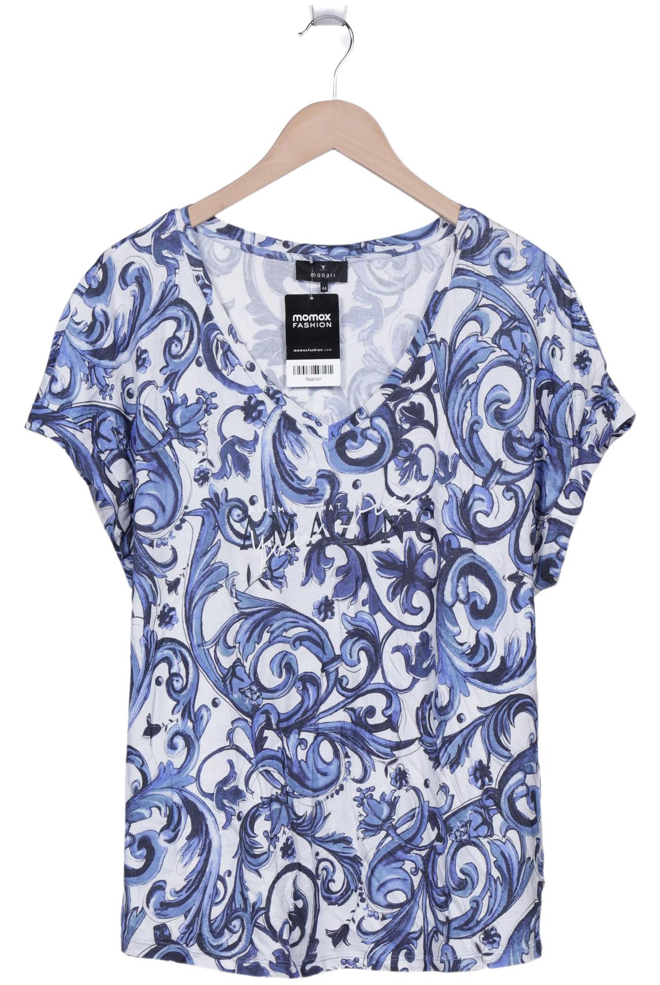 

monari Damen T-Shirt, blau, Gr. 44