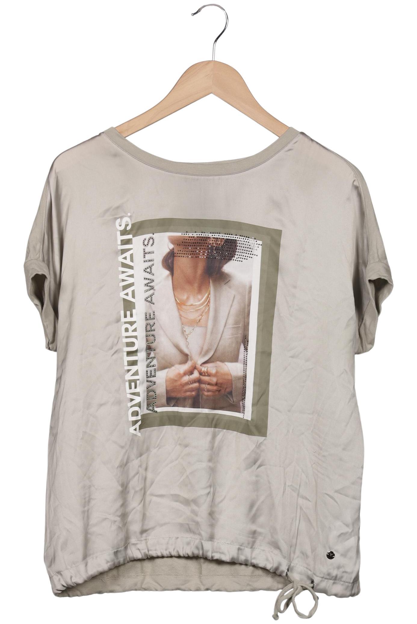 

monari Damen T-Shirt, beige, Gr. 42