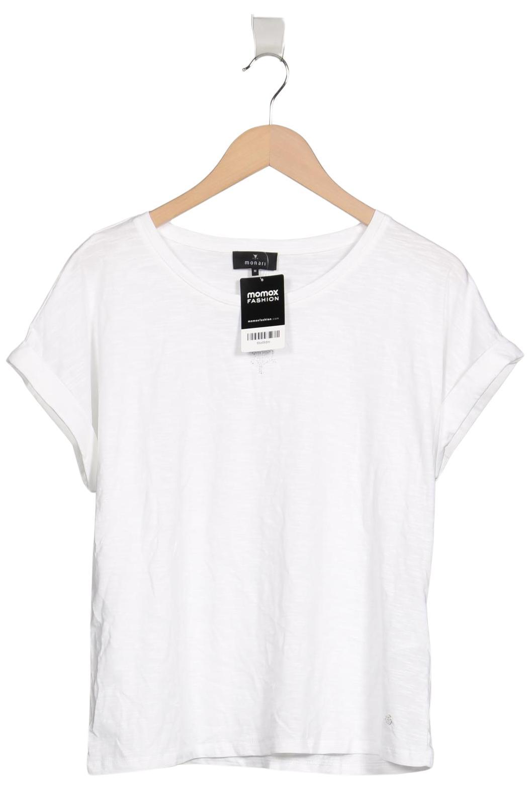 

monari Damen T-Shirt, weiß, Gr. 38