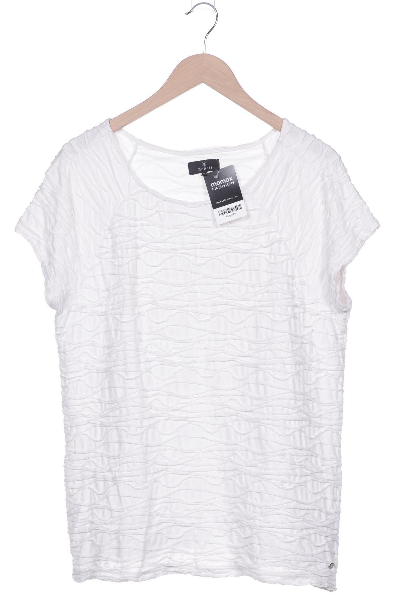 

monari Damen T-Shirt, weiß