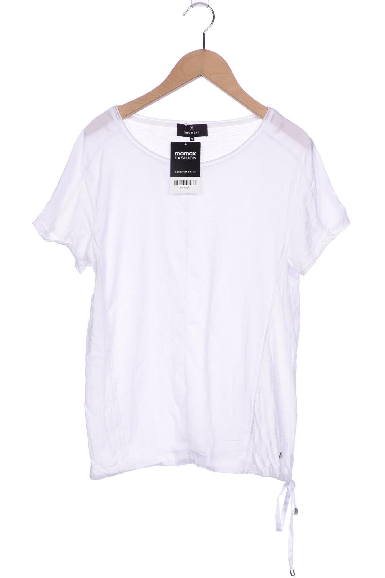 

monari Damen T-Shirt, weiß, Gr. 36