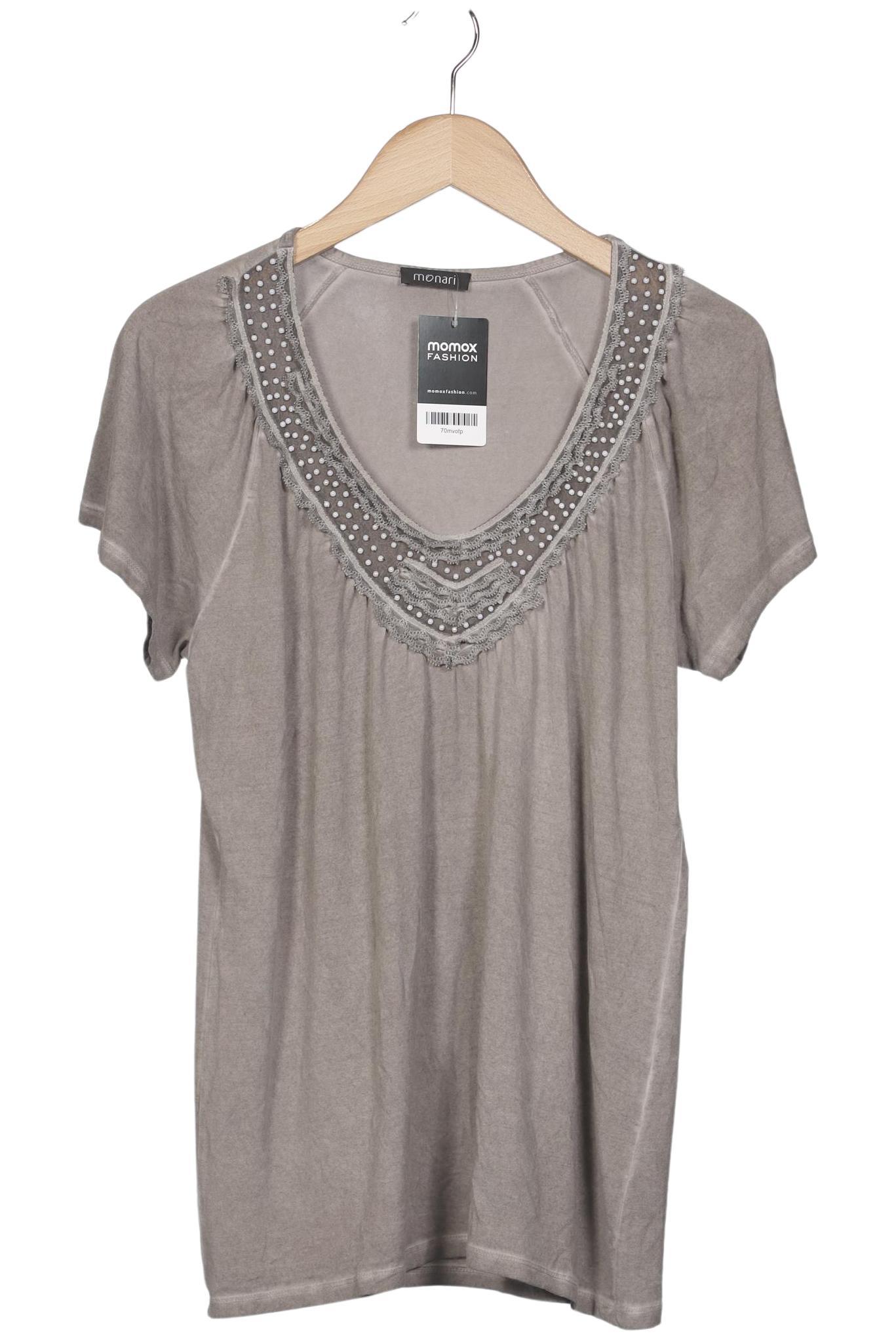 

monari Damen T-Shirt, grau, Gr. 40