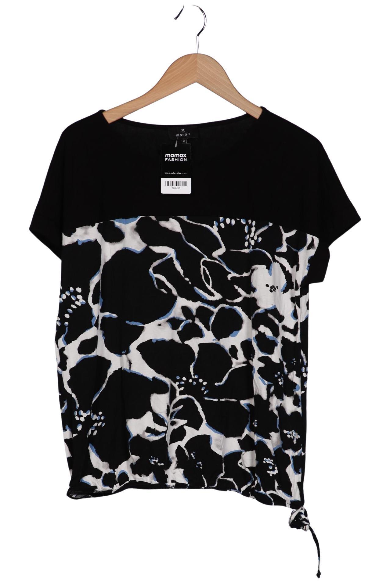 

monari Damen T-Shirt, schwarz, Gr. 42