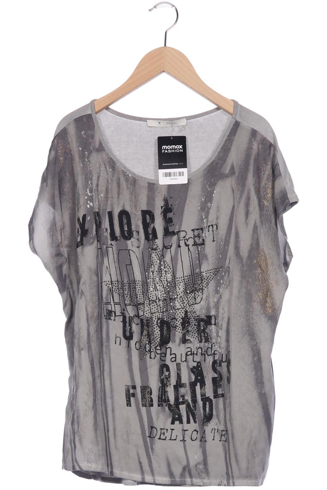 

monari Damen T-Shirt, grau, Gr. 40