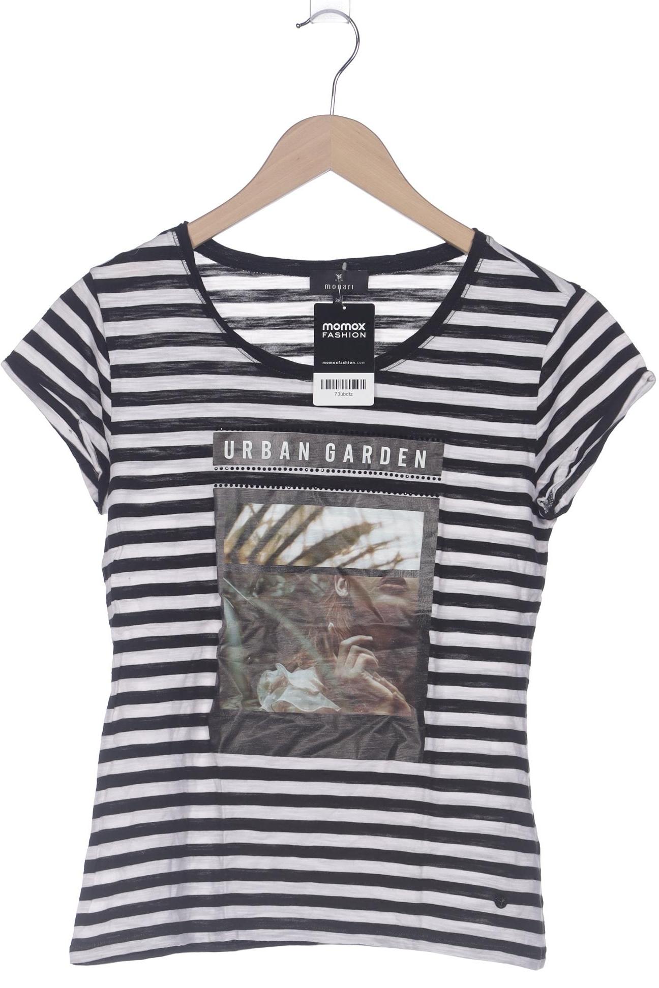 

monari Damen T-Shirt, schwarz, Gr. 36