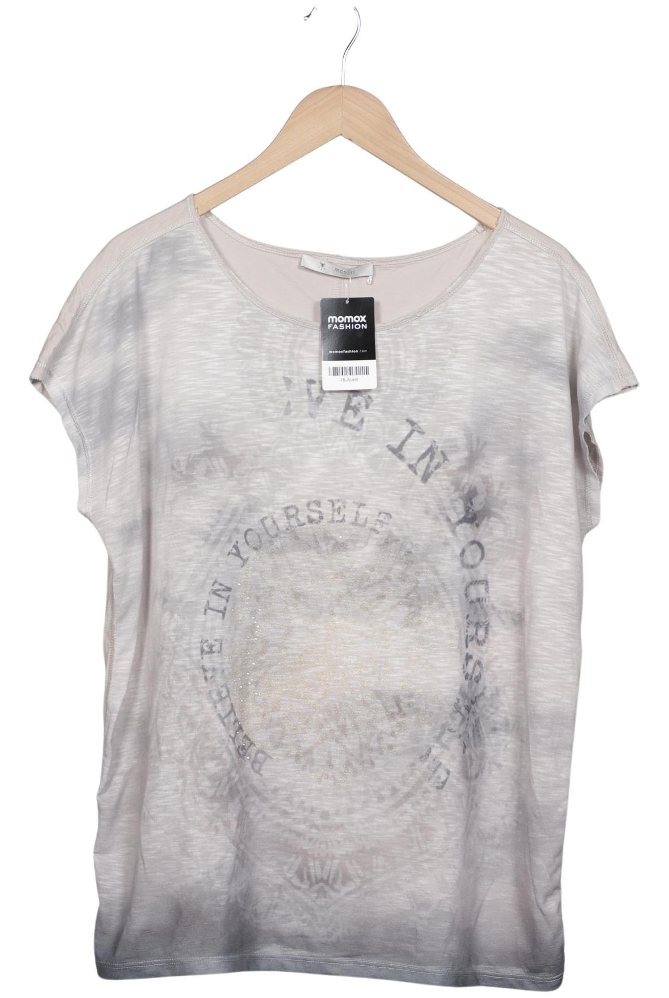 

monari Damen T-Shirt, beige, Gr. 44