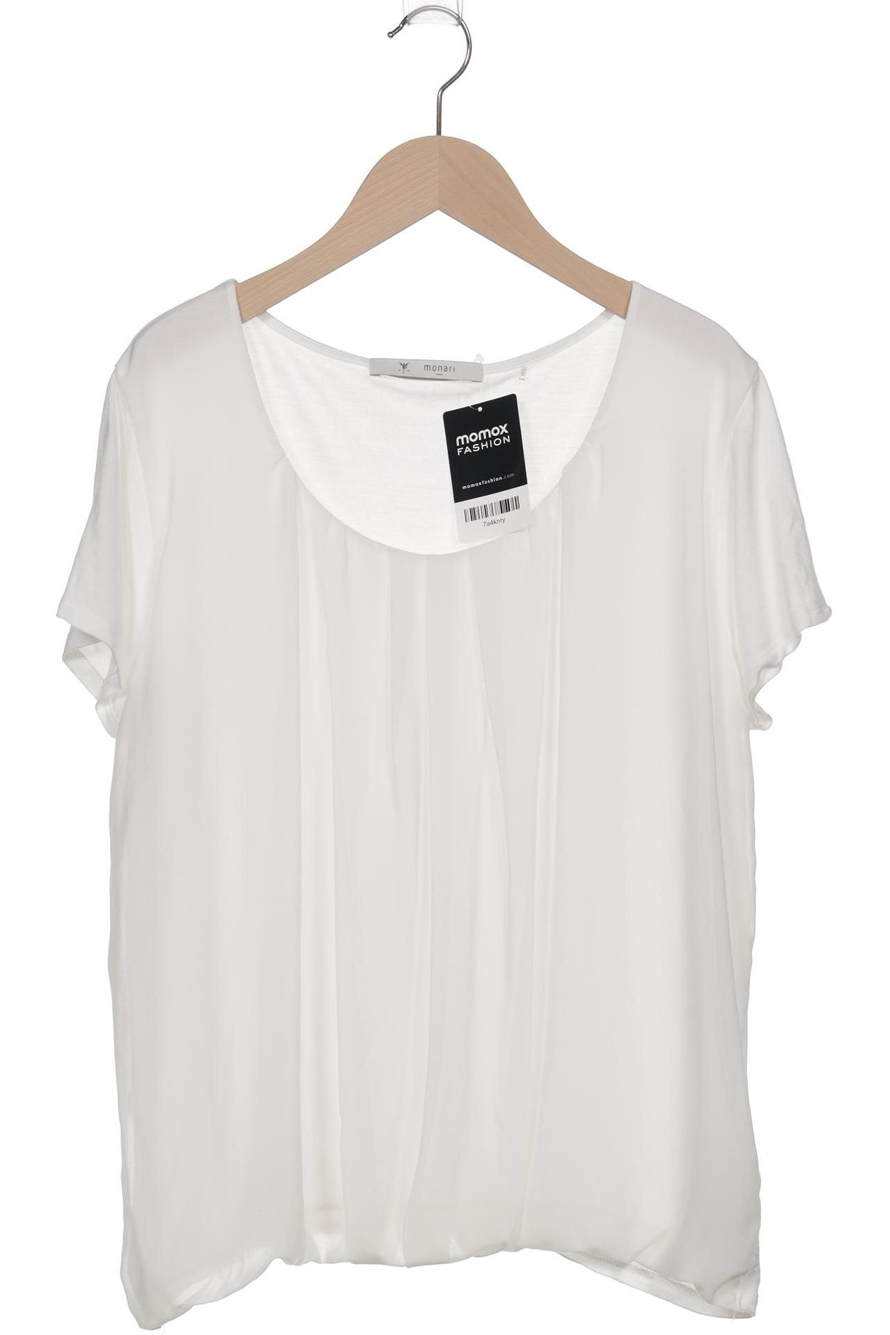 

monari Damen T-Shirt, weiß, Gr. 42