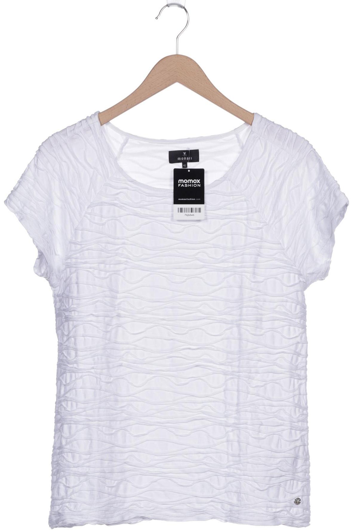 

monari Damen T-Shirt, weiß