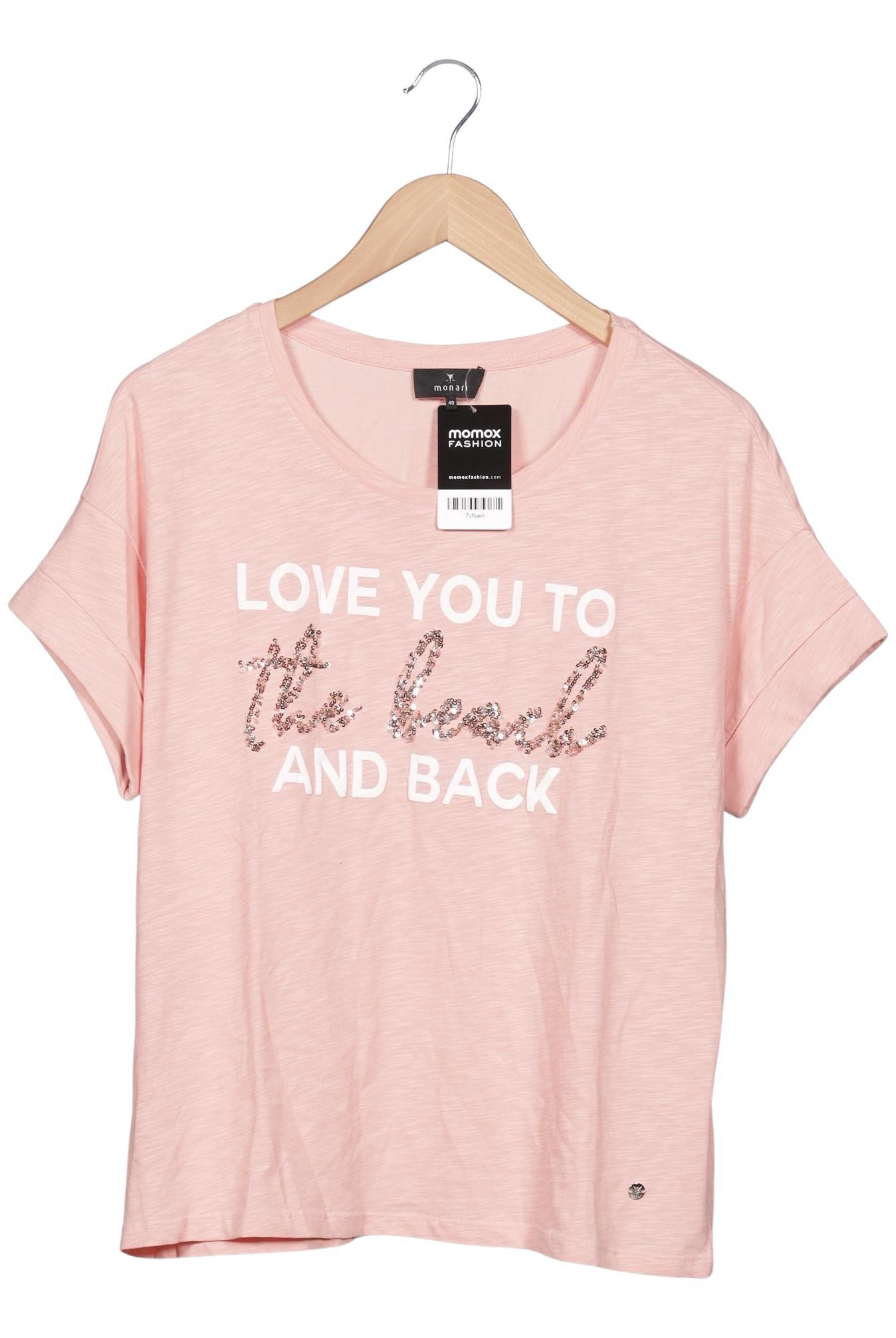 

monari Damen T-Shirt, pink, Gr. 40