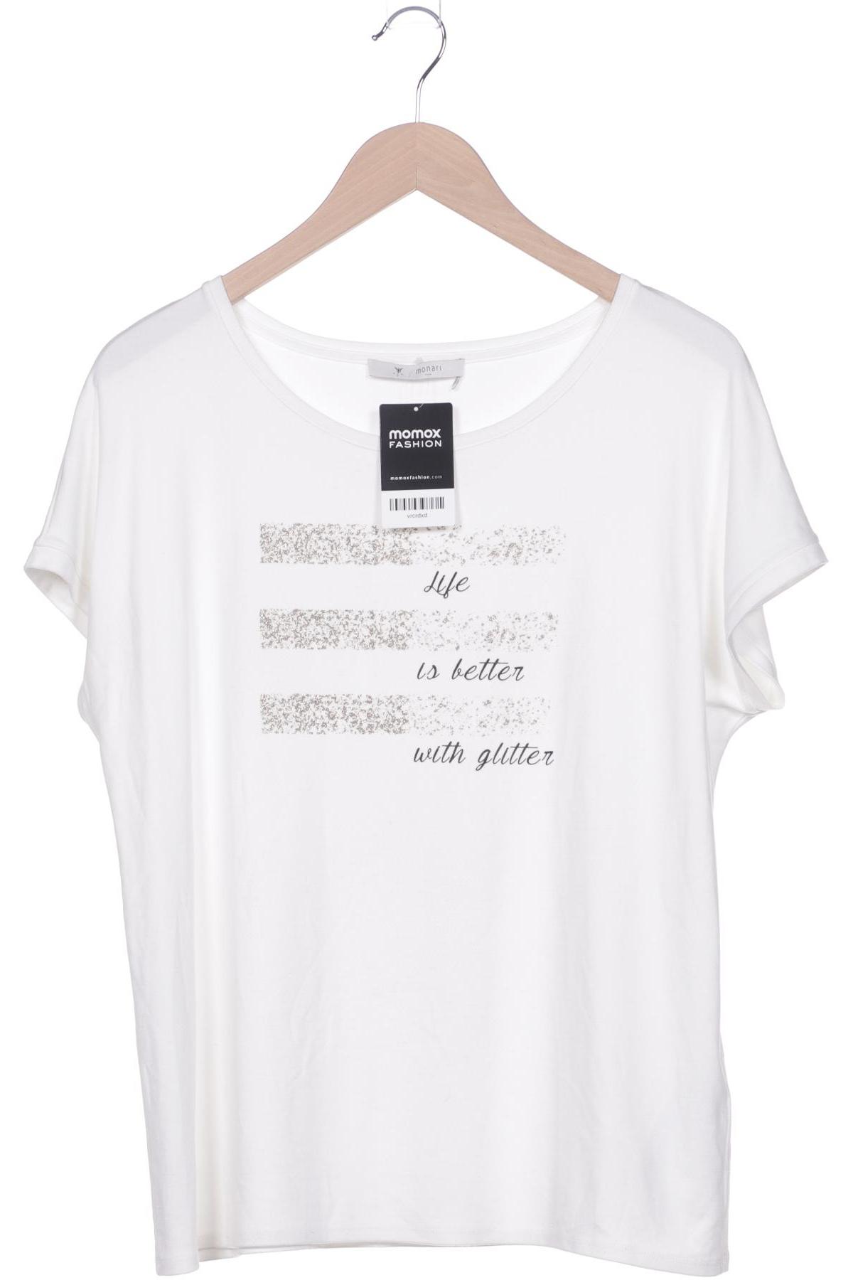 

monari Damen T-Shirt, weiß, Gr. 40