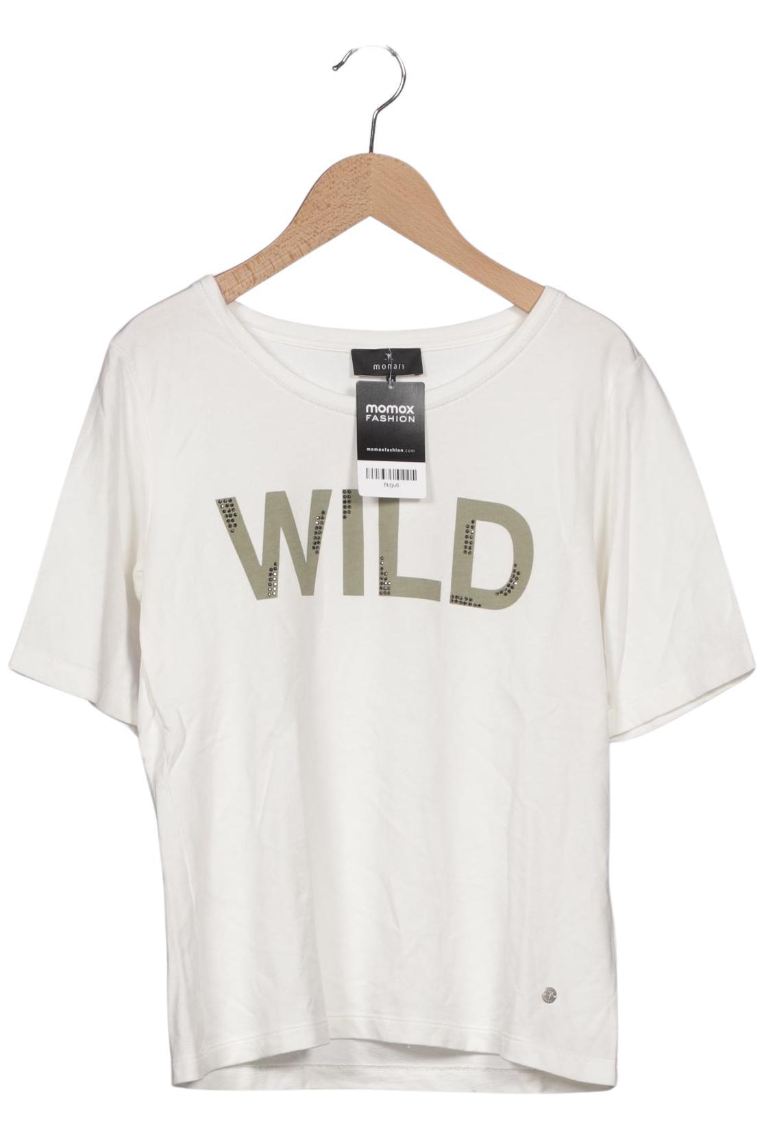

monari Damen T-Shirt, weiß, Gr. 34