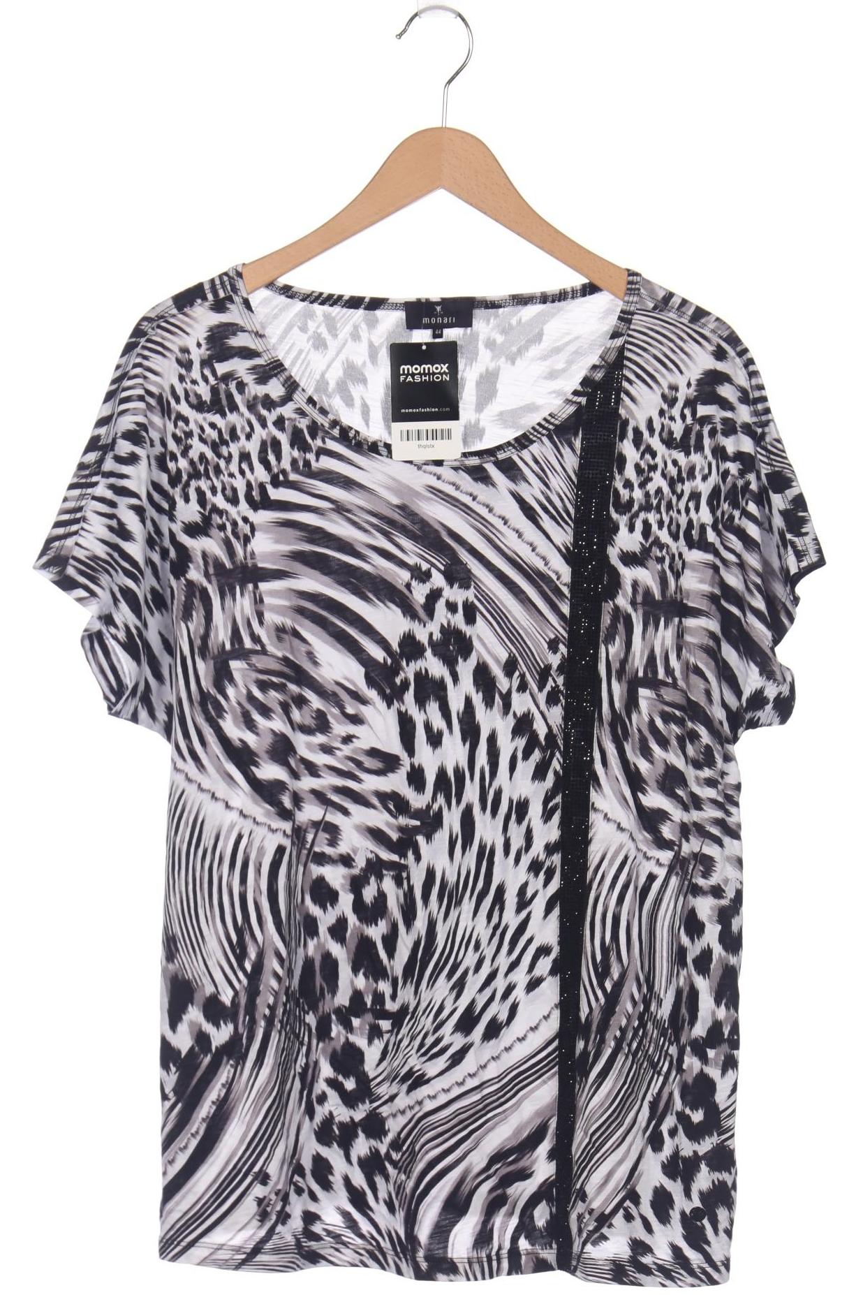 

monari Damen T-Shirt, schwarz, Gr. 44
