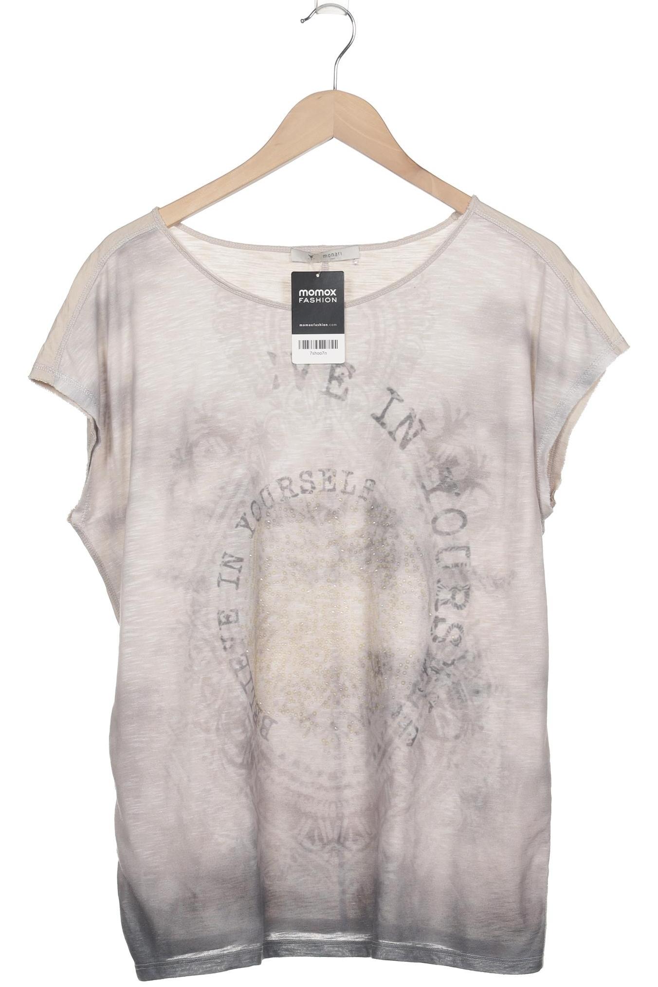 

monari Damen T-Shirt, grau, Gr. 46