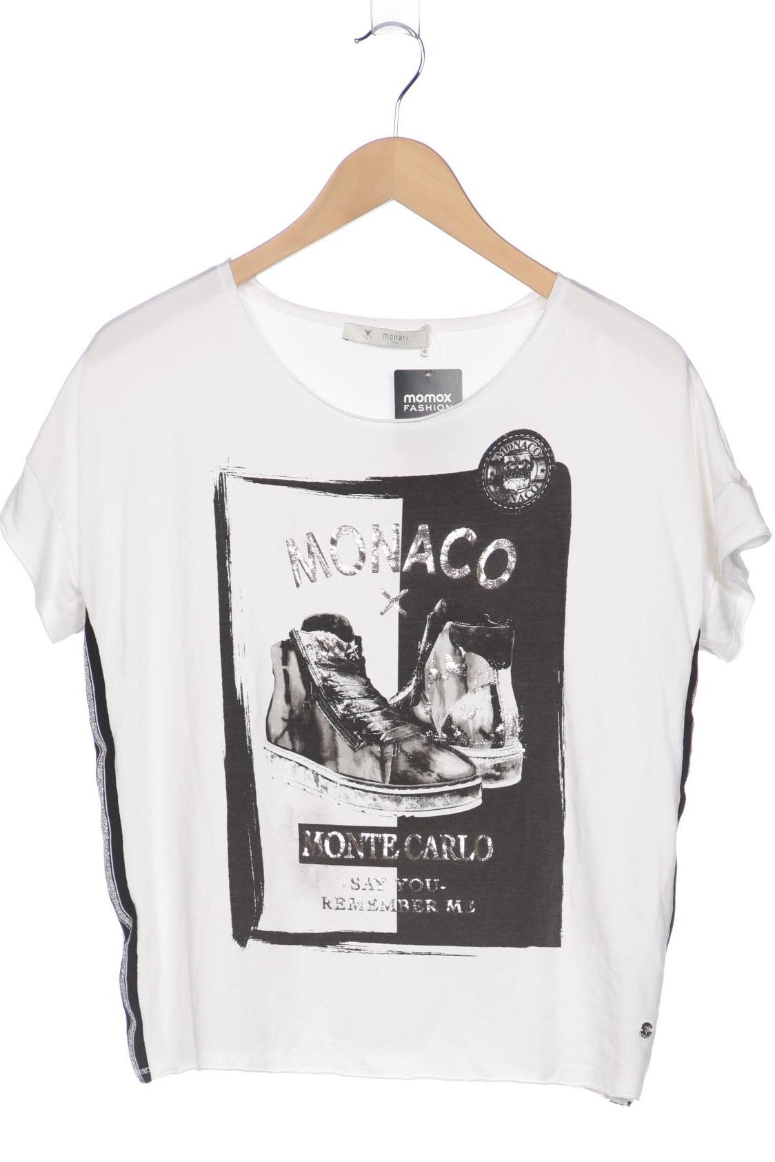 

monari Damen T-Shirt, weiß, Gr. 38