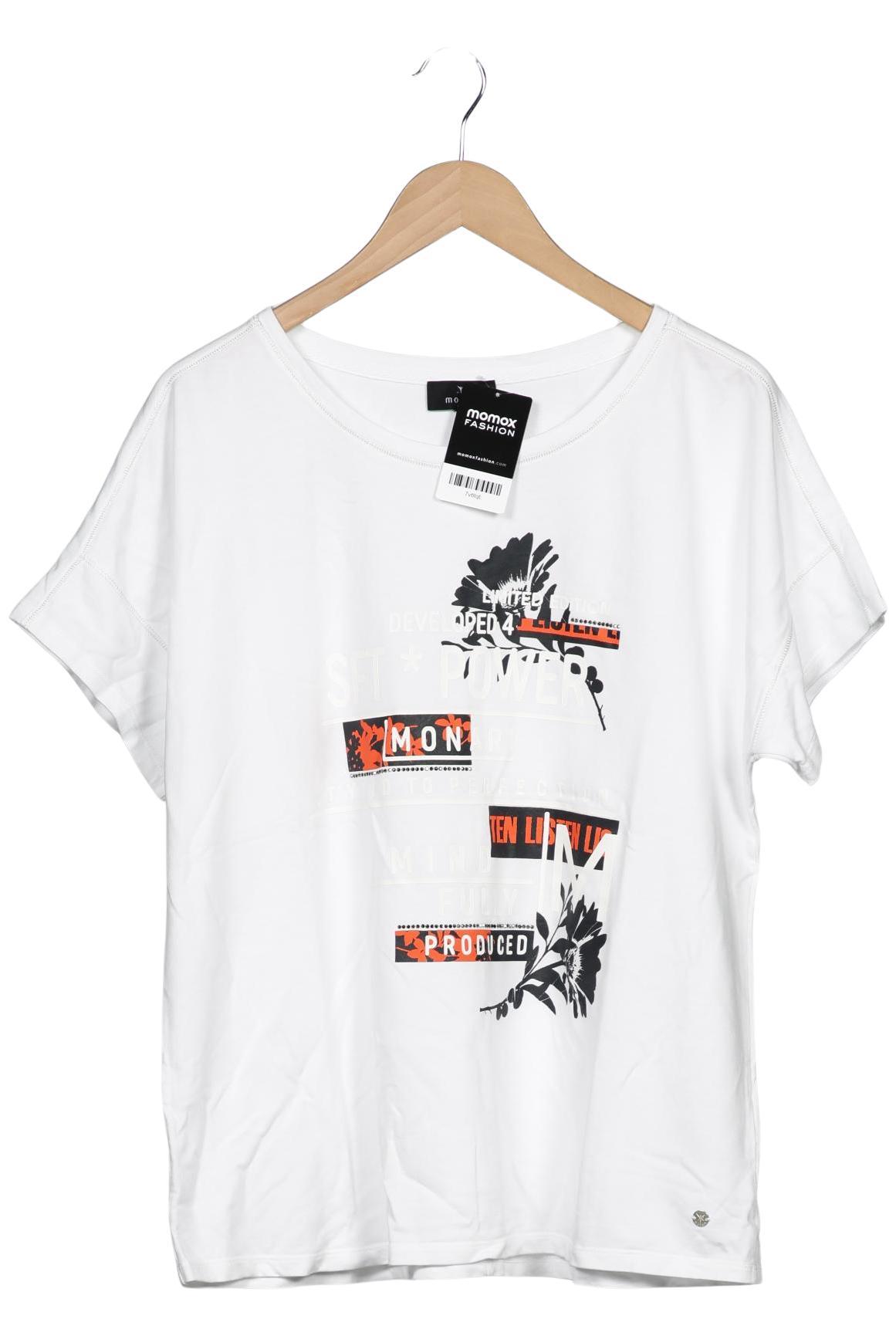 

monari Damen T-Shirt, weiß, Gr. 46