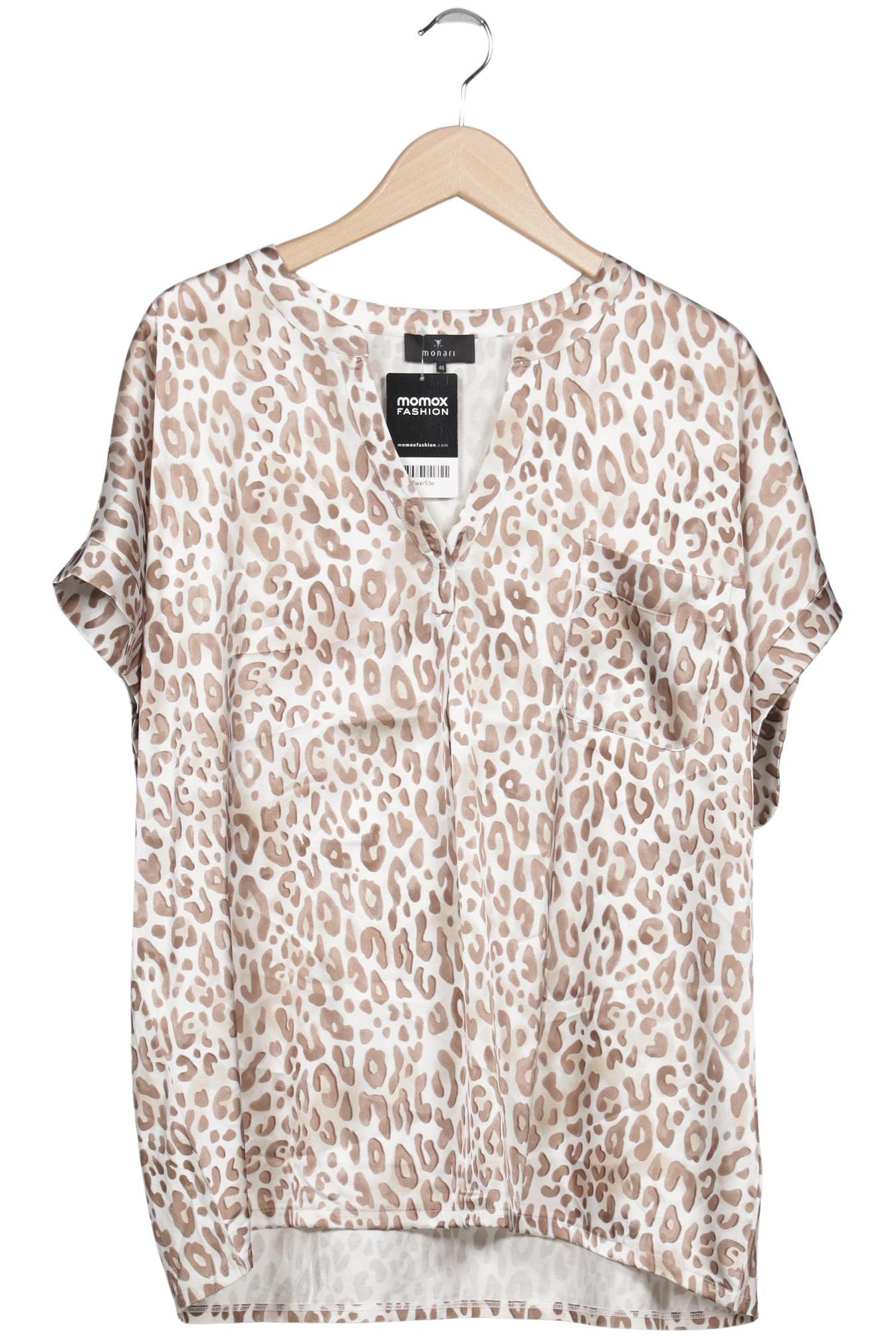 

monari Damen T-Shirt, beige, Gr. 46