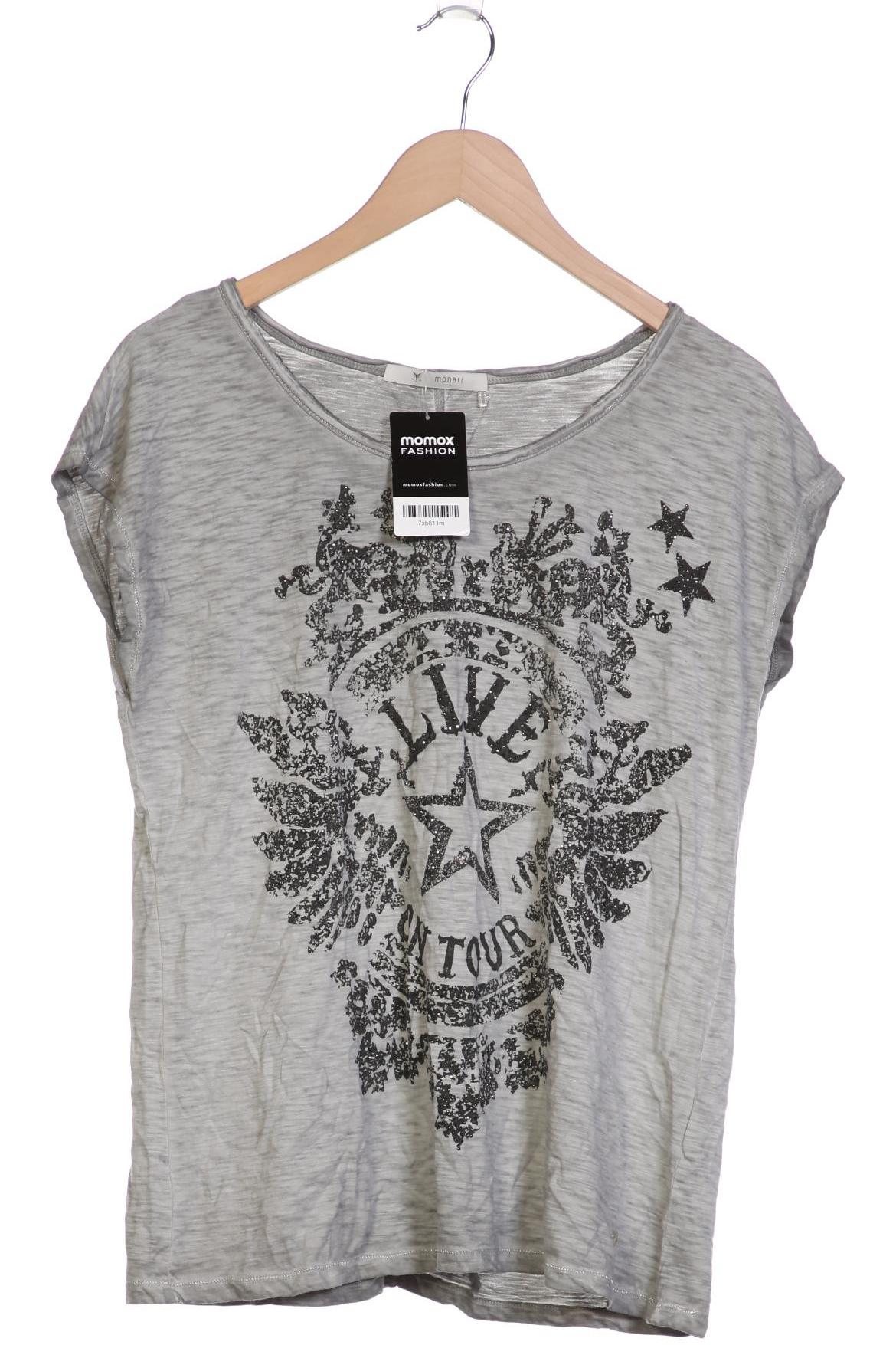 

monari Damen T-Shirt, grau, Gr. 42