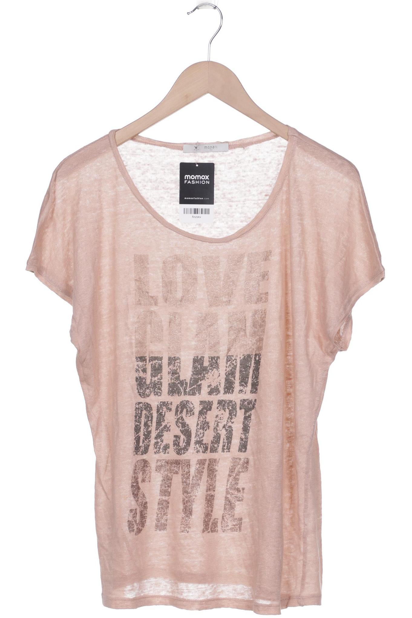 

monari Damen T-Shirt, beige, Gr. 44