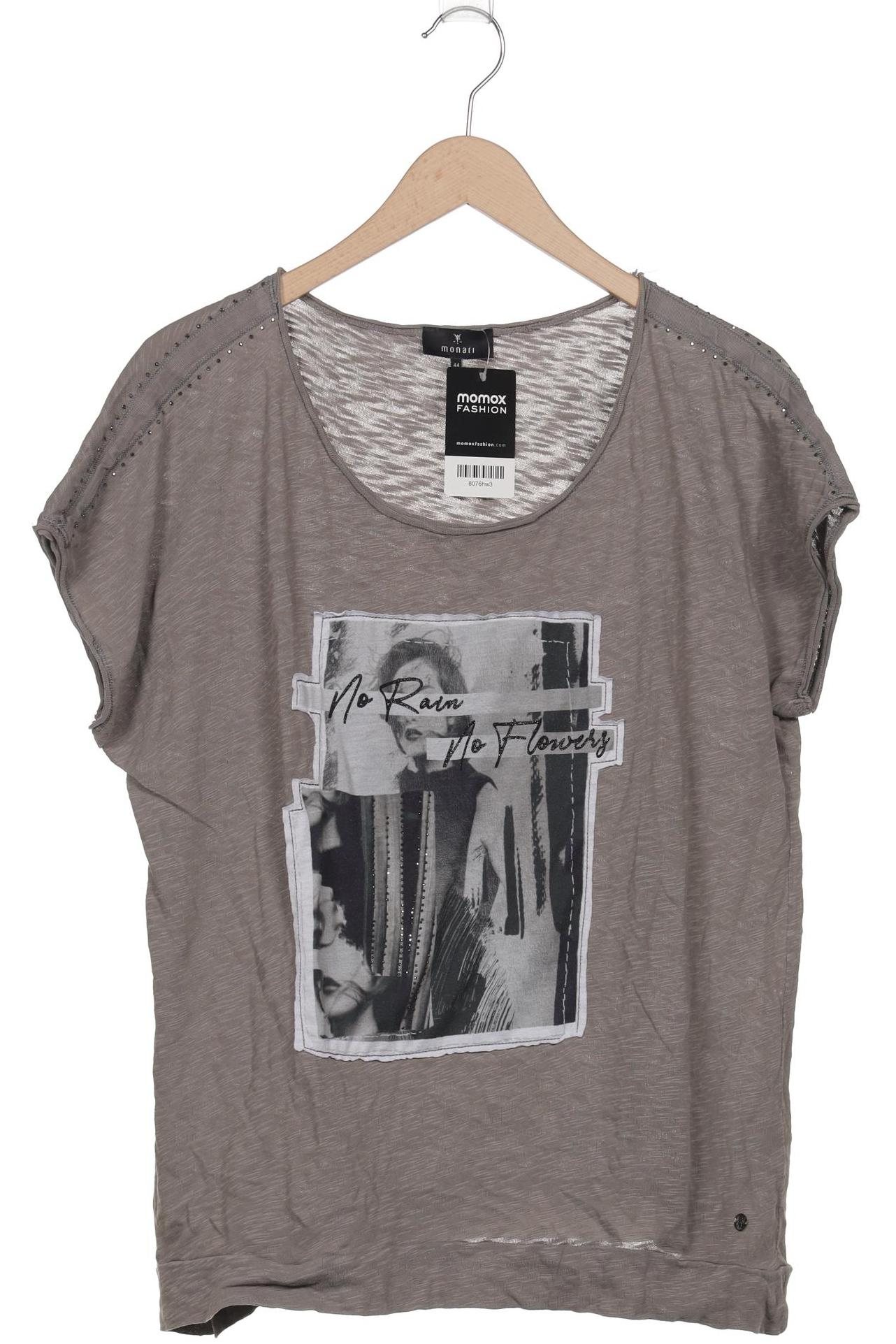 

monari Damen T-Shirt, grau, Gr. 44
