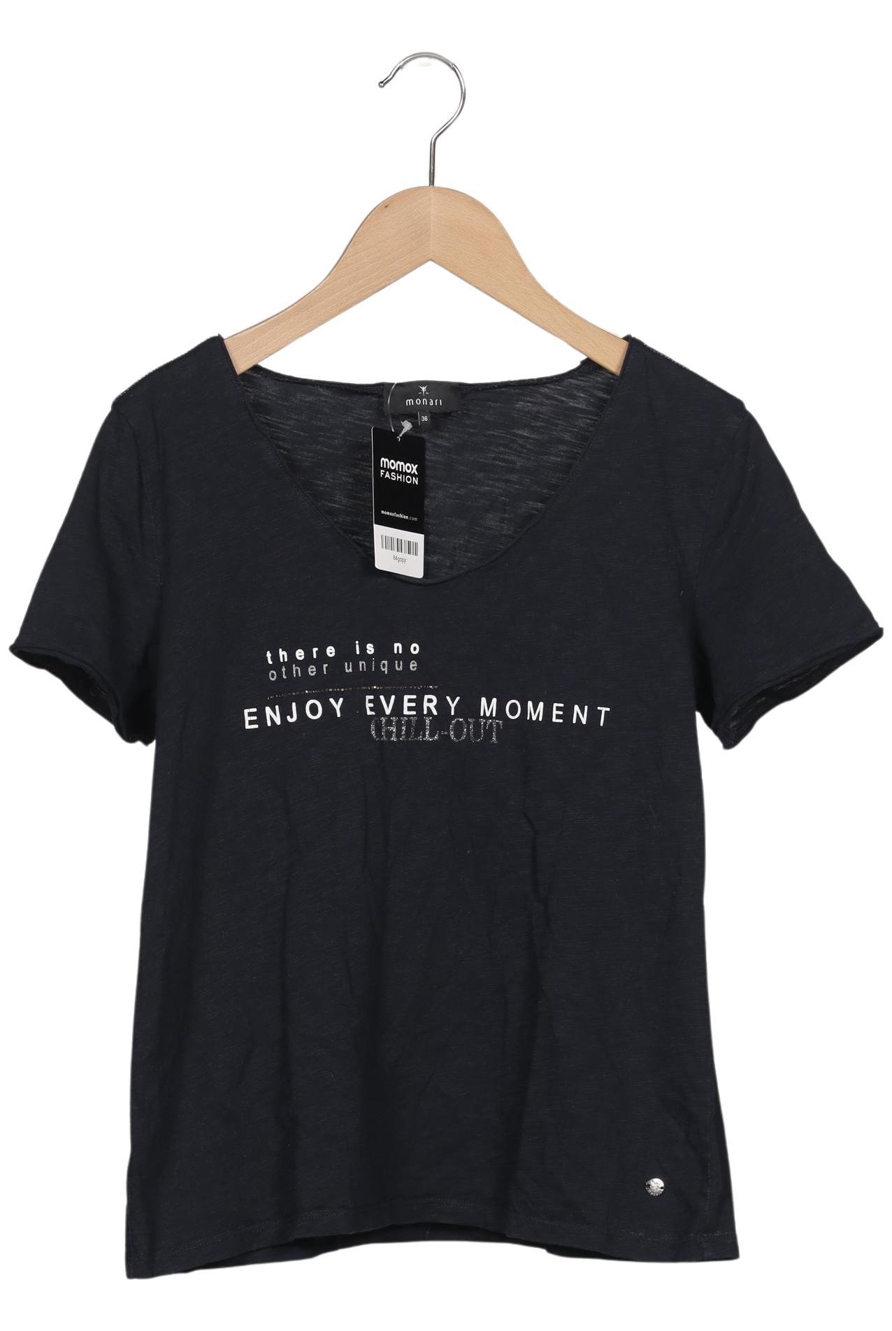 

monari Damen T-Shirt, marineblau, Gr. 36