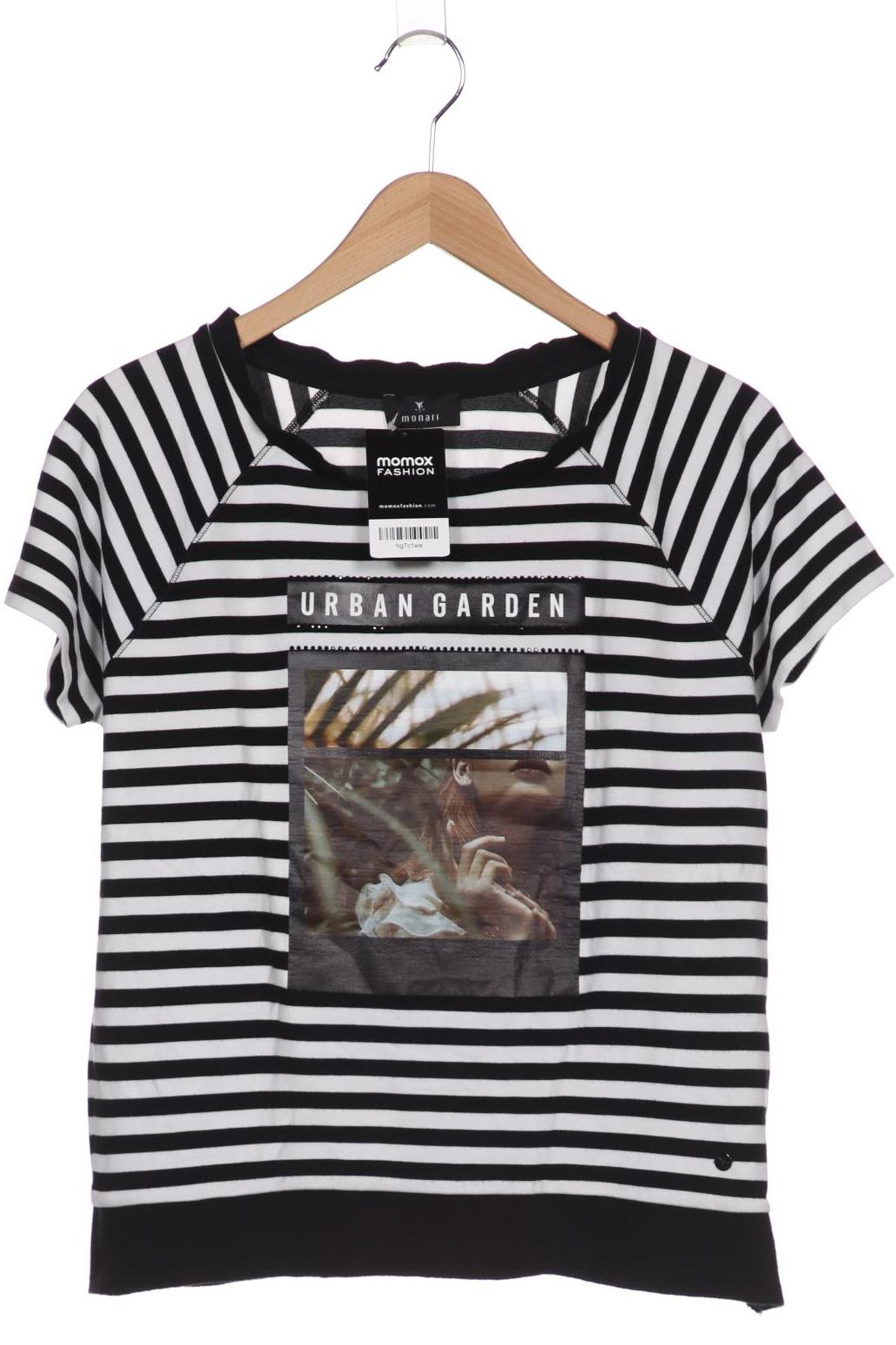 

monari Damen T-Shirt, schwarz