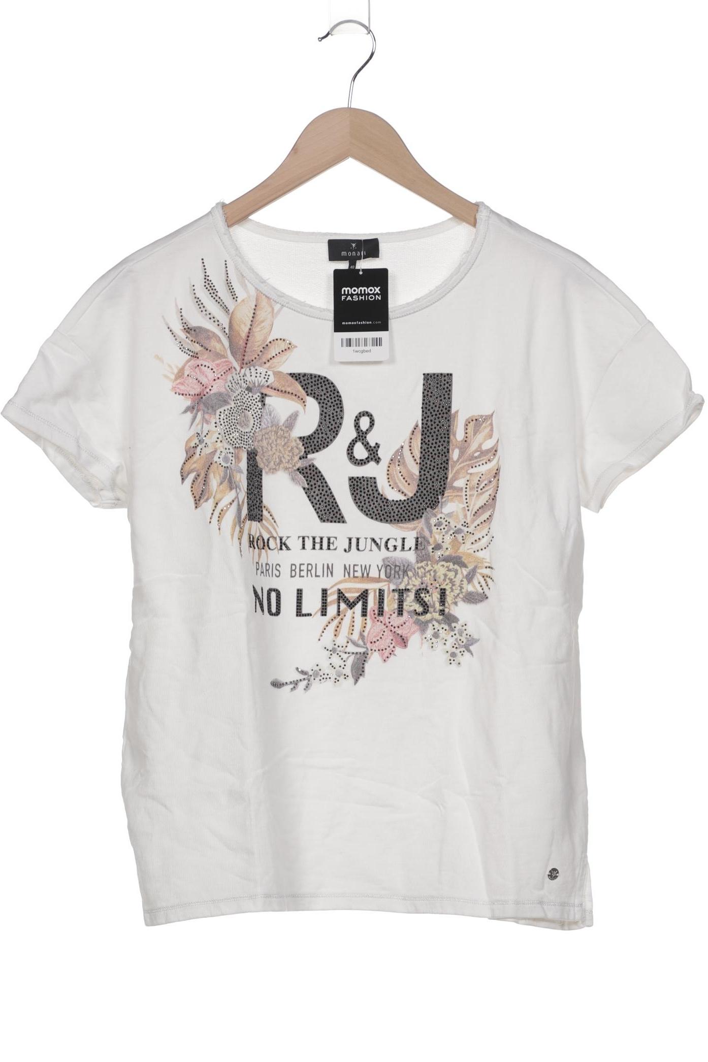 

monari Damen T-Shirt, weiß, Gr. 40