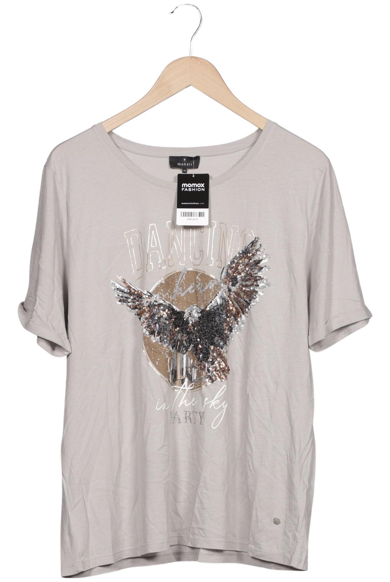 

monari Damen T-Shirt, grau, Gr. 46