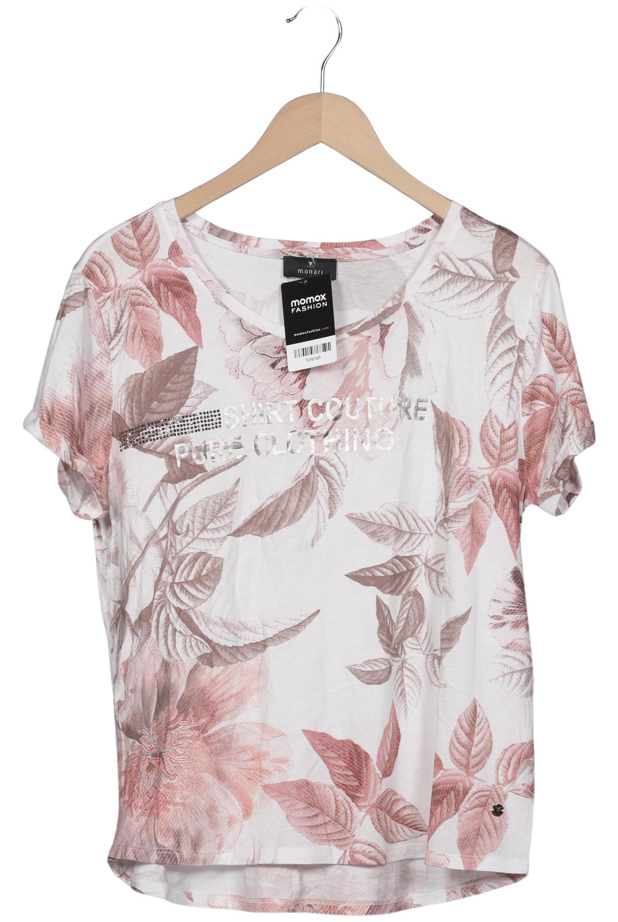 

monari Damen T-Shirt, weiß, Gr. 42