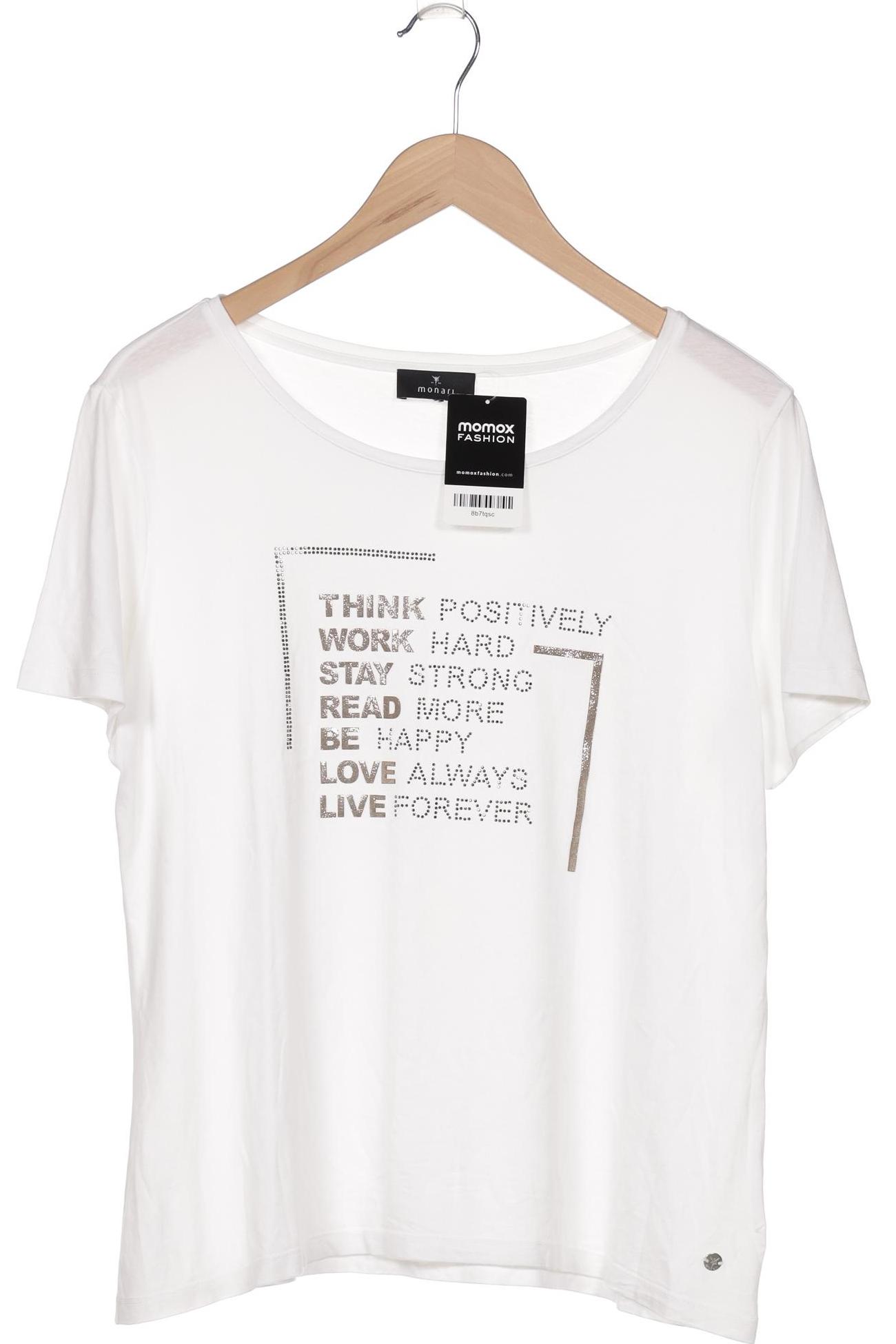 

monari Damen T-Shirt, weiß, Gr. 42