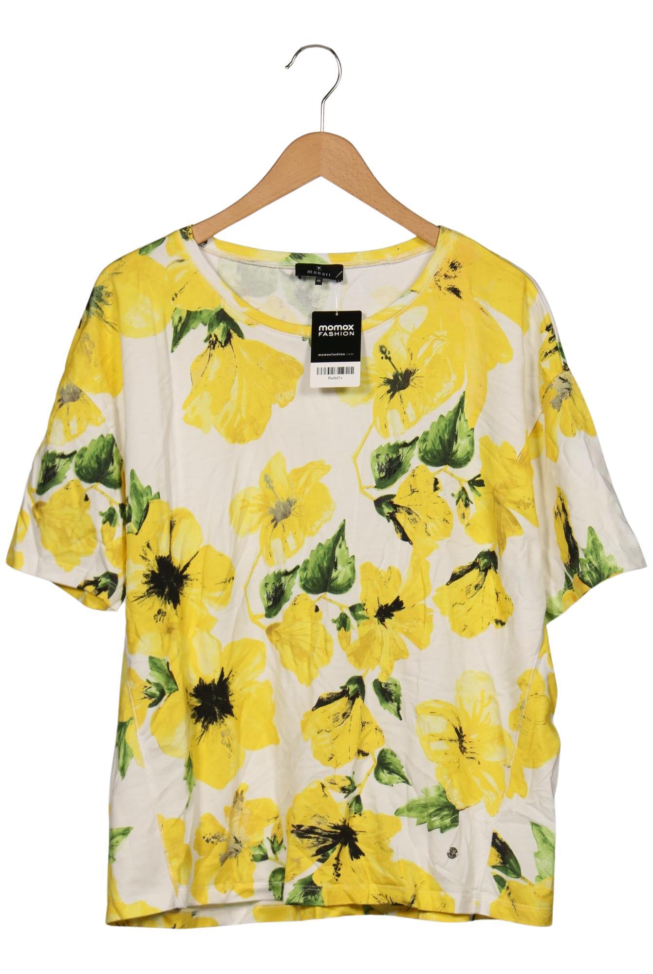 

monari Damen T-Shirt, gelb, Gr. 46
