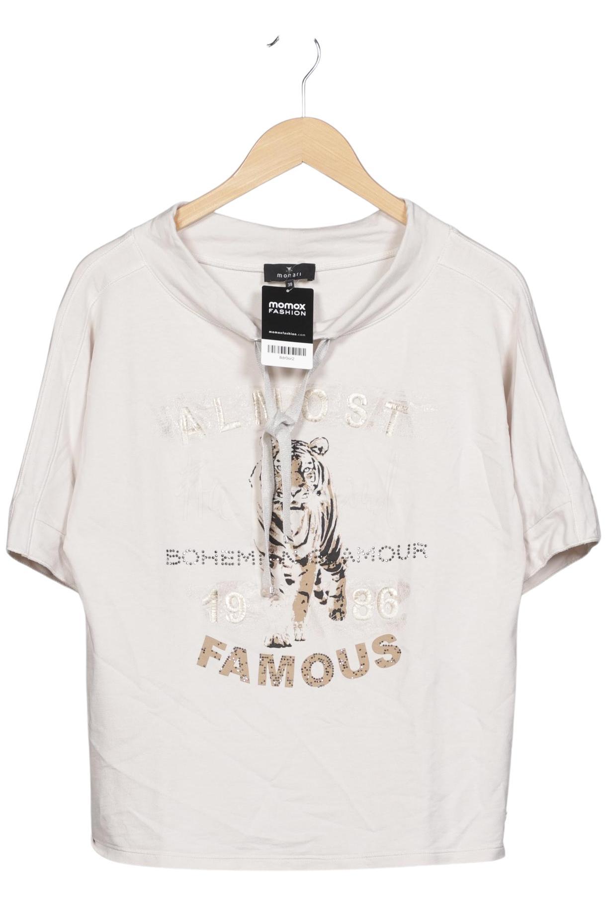 

monari Damen T-Shirt, beige, Gr. 38