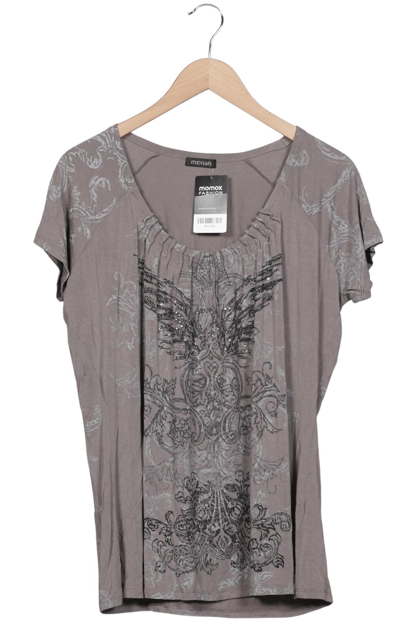 

monari Damen T-Shirt, grau, Gr. 46