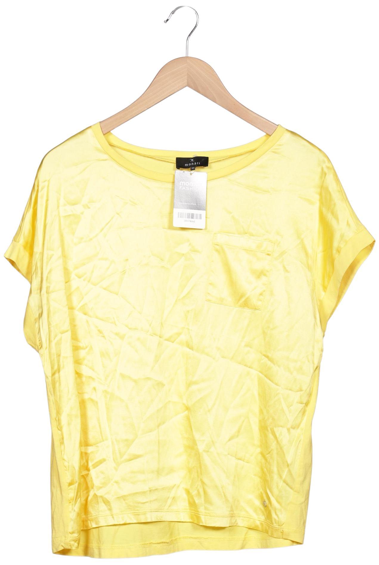 

monari Damen T-Shirt, gelb, Gr. 42