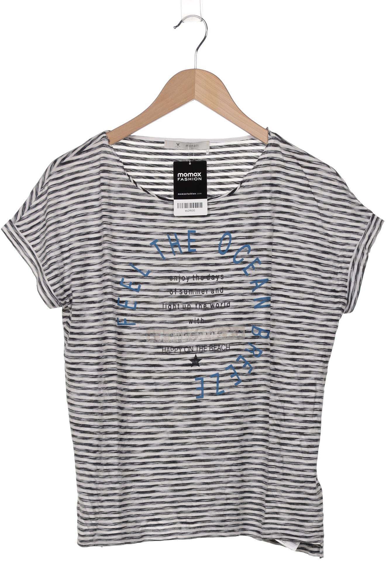 

monari Damen T-Shirt, grau, Gr. 38