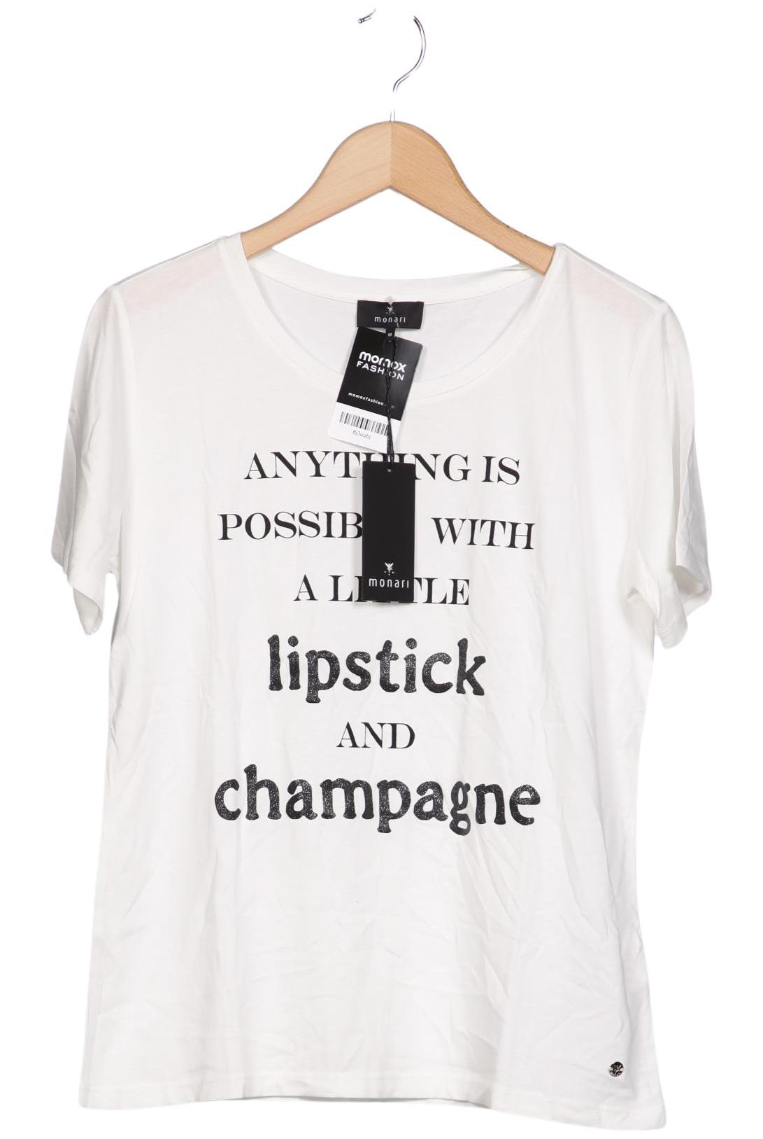

monari Damen T-Shirt, weiß, Gr. 38