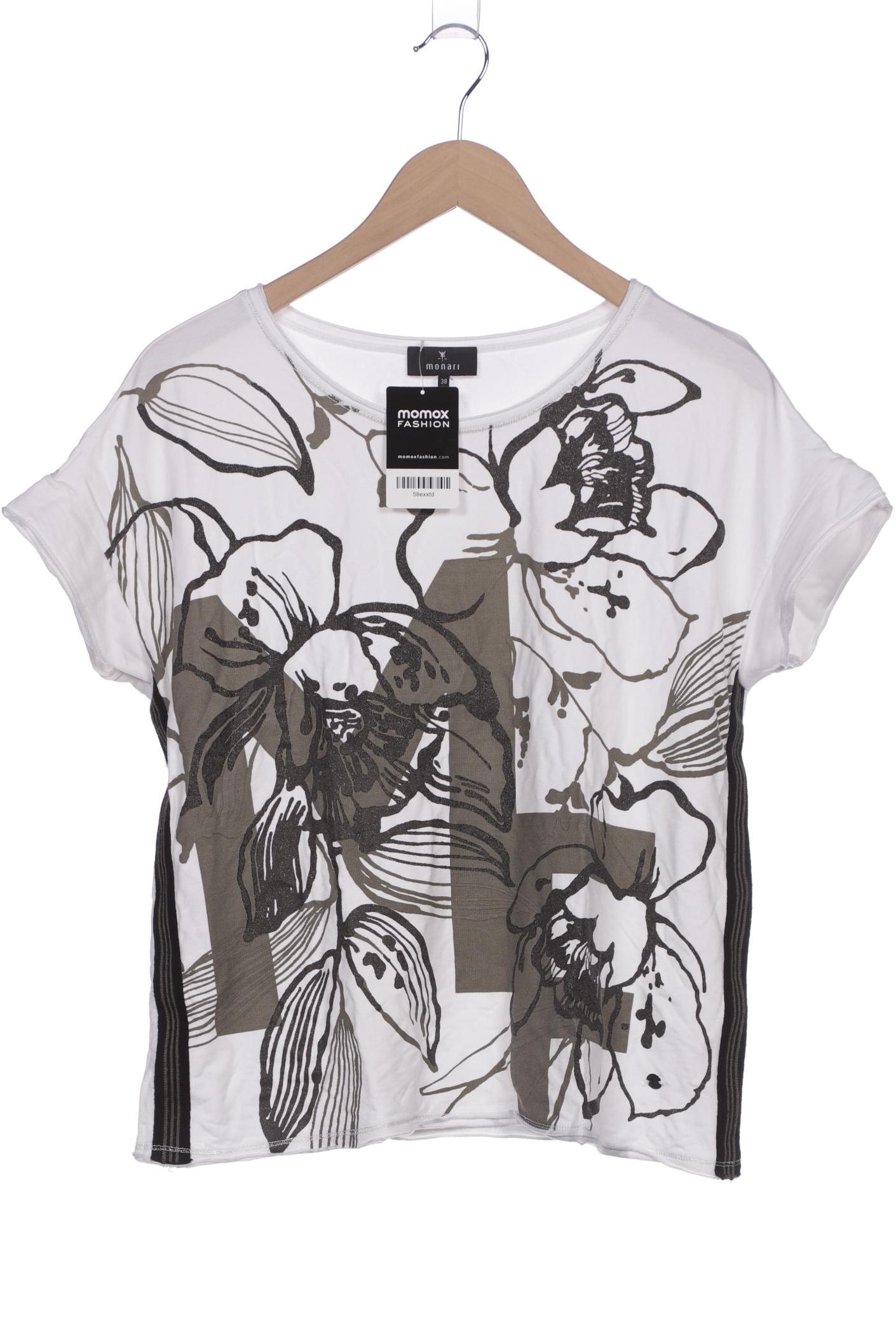 

monari Damen T-Shirt, weiß, Gr. 38