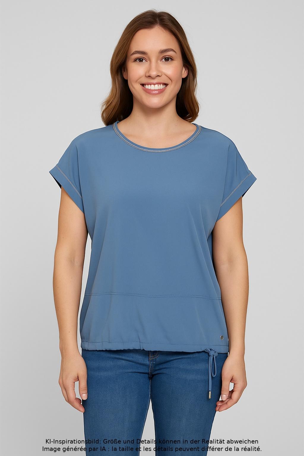 

monari Damen T-Shirt, hellblau, Gr. 40