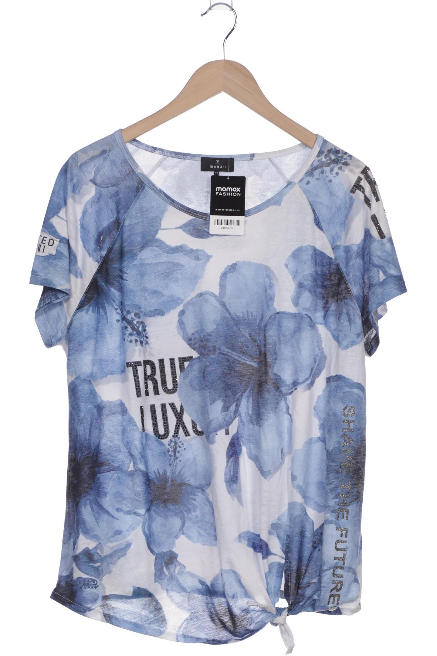 

monari Damen T-Shirt, blau, Gr. 44