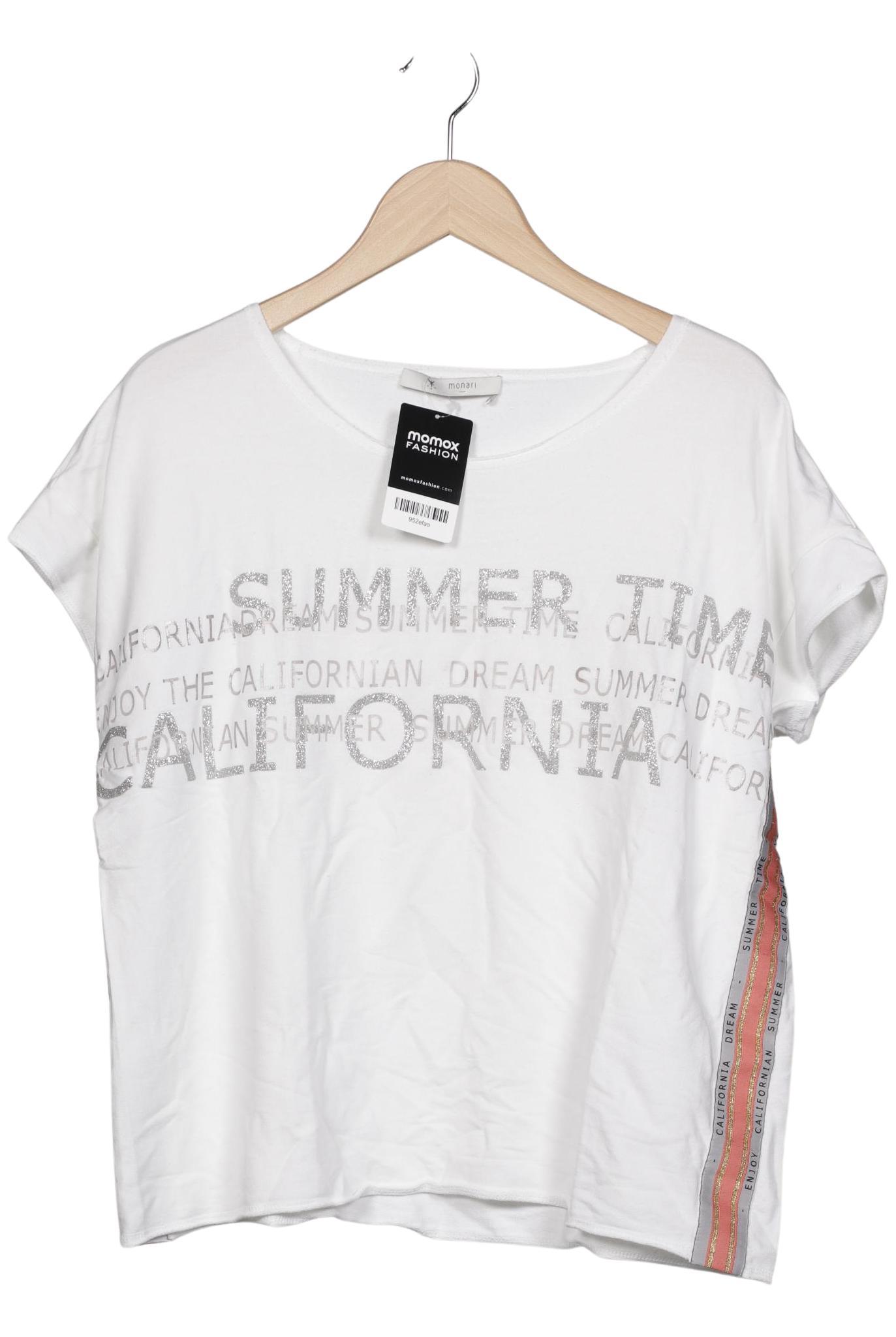 

monari Damen T-Shirt, weiß, Gr. 38