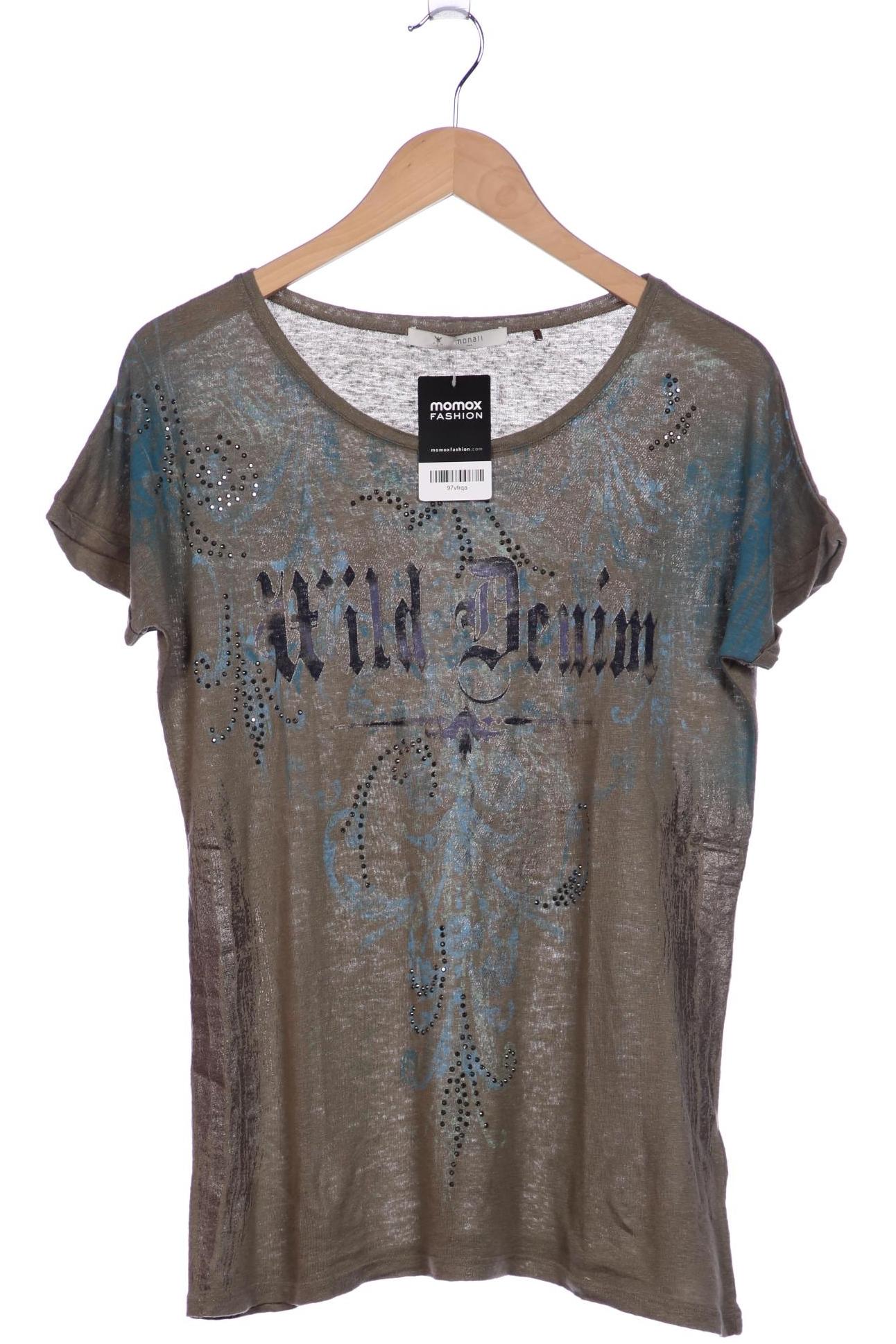 

monari Damen T-Shirt, grün, Gr. 40