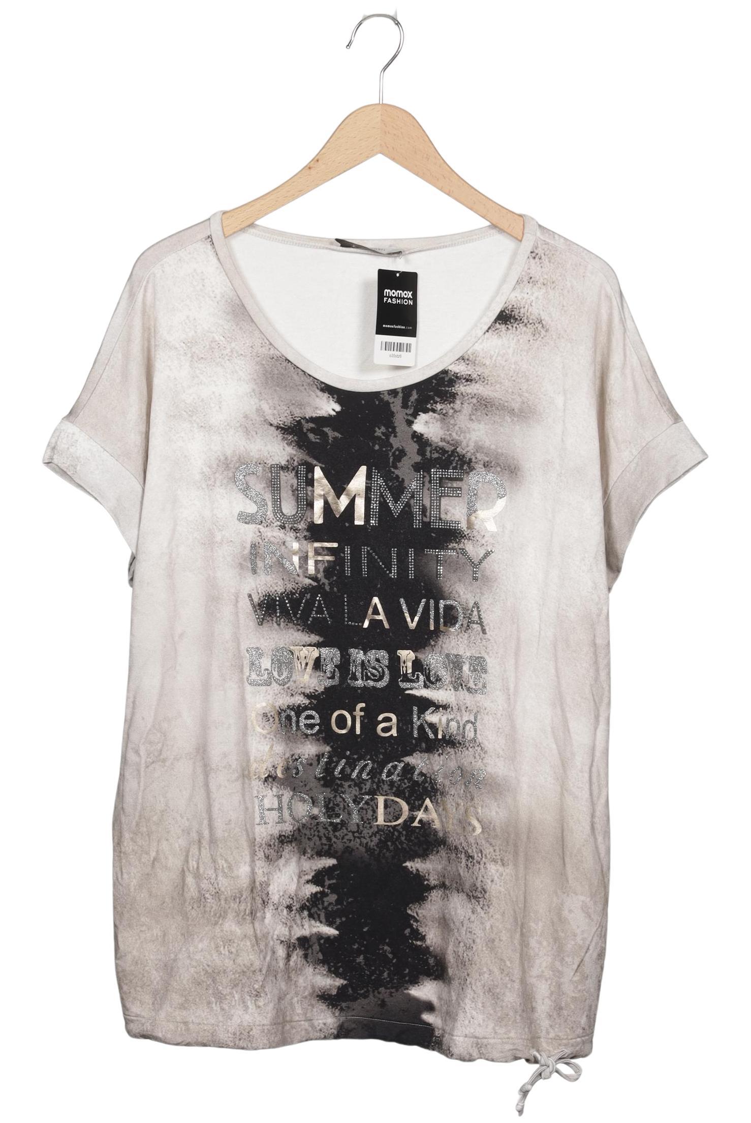 

monari Damen T-Shirt, beige, Gr. 46