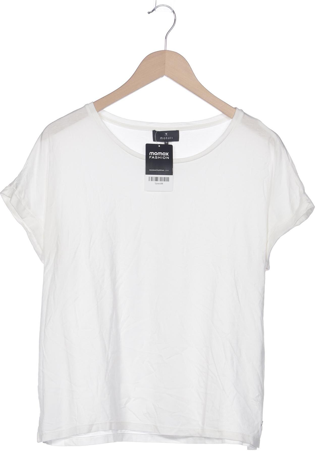 

monari Damen T-Shirt, weiß, Gr. 38