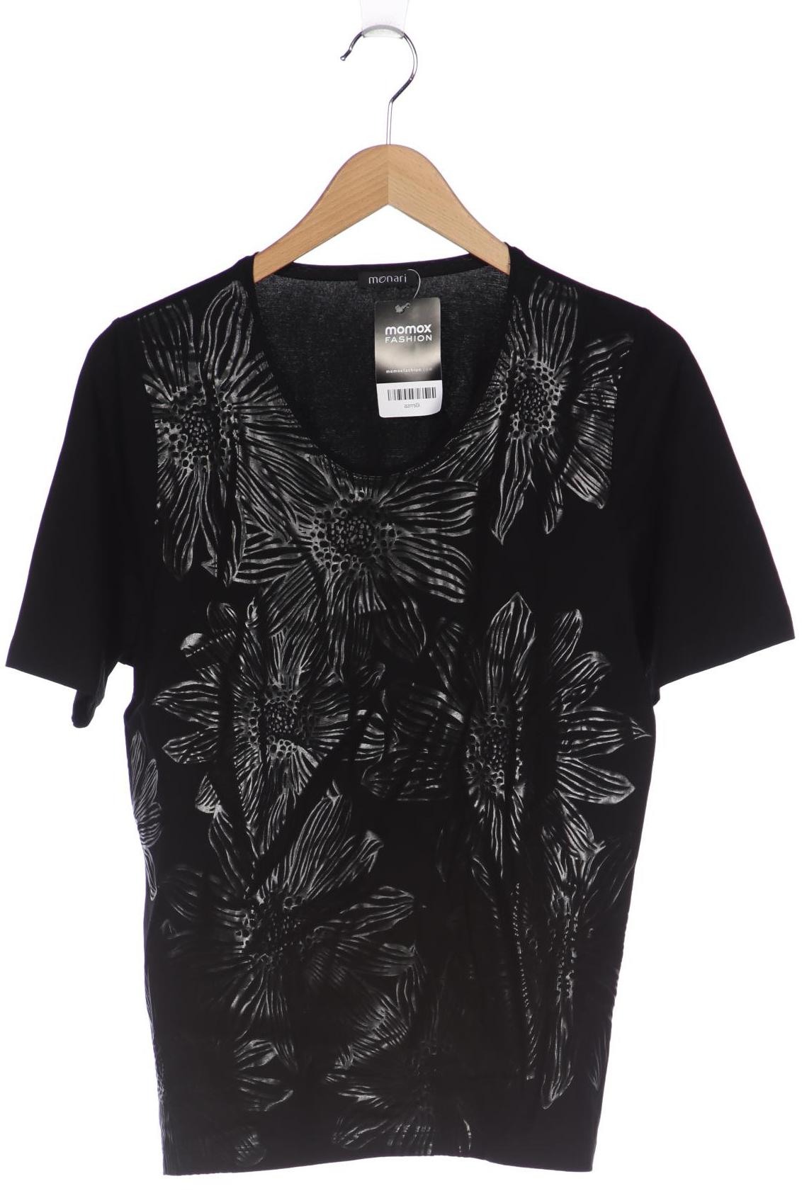 

monari Damen T-Shirt, schwarz