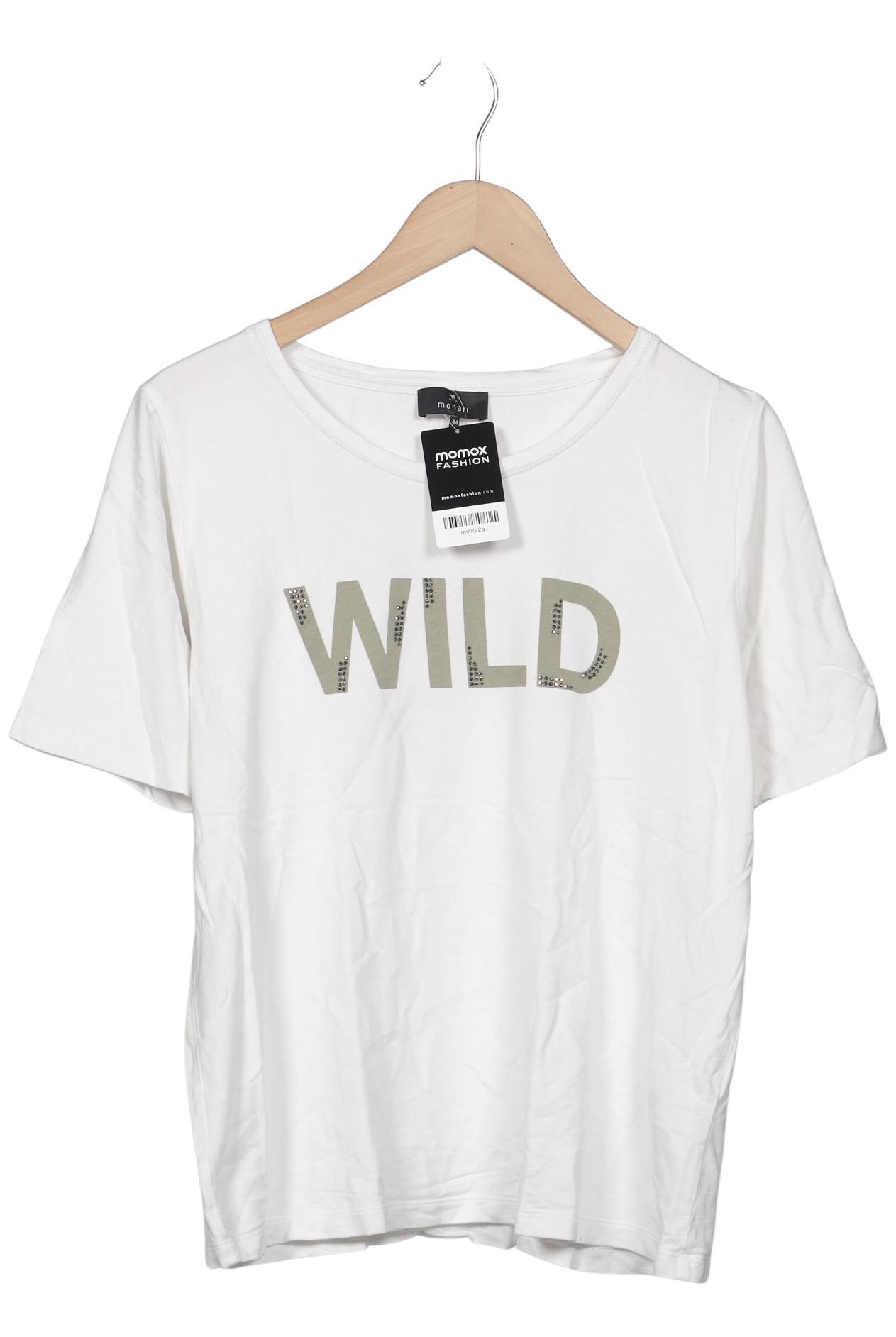 

monari Damen T-Shirt, weiß, Gr. 44