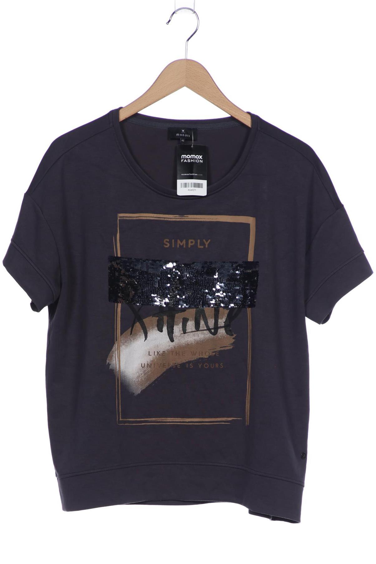 

monari Damen T-Shirt, grau, Gr. 42
