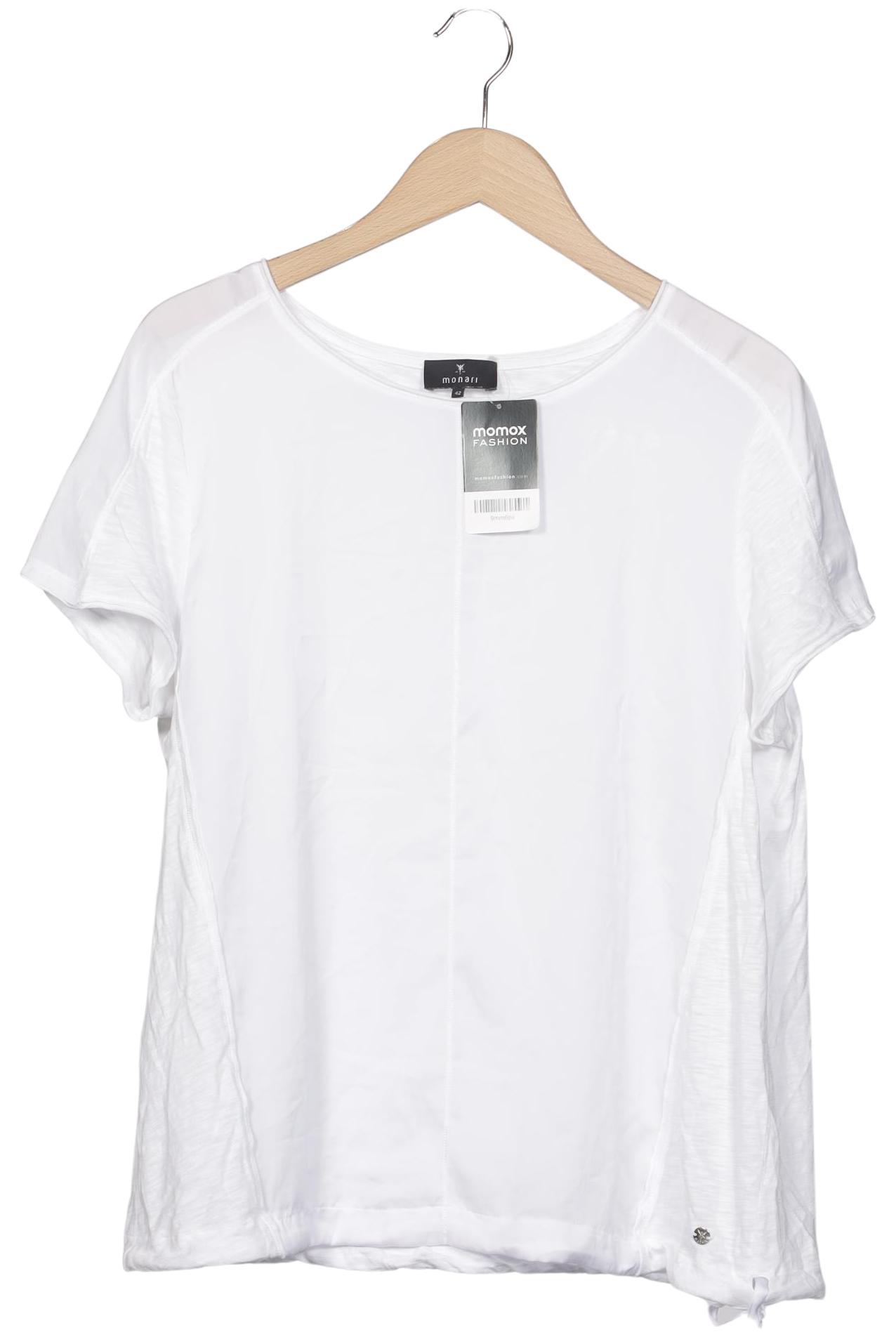 

monari Damen T-Shirt, weiß, Gr. 42