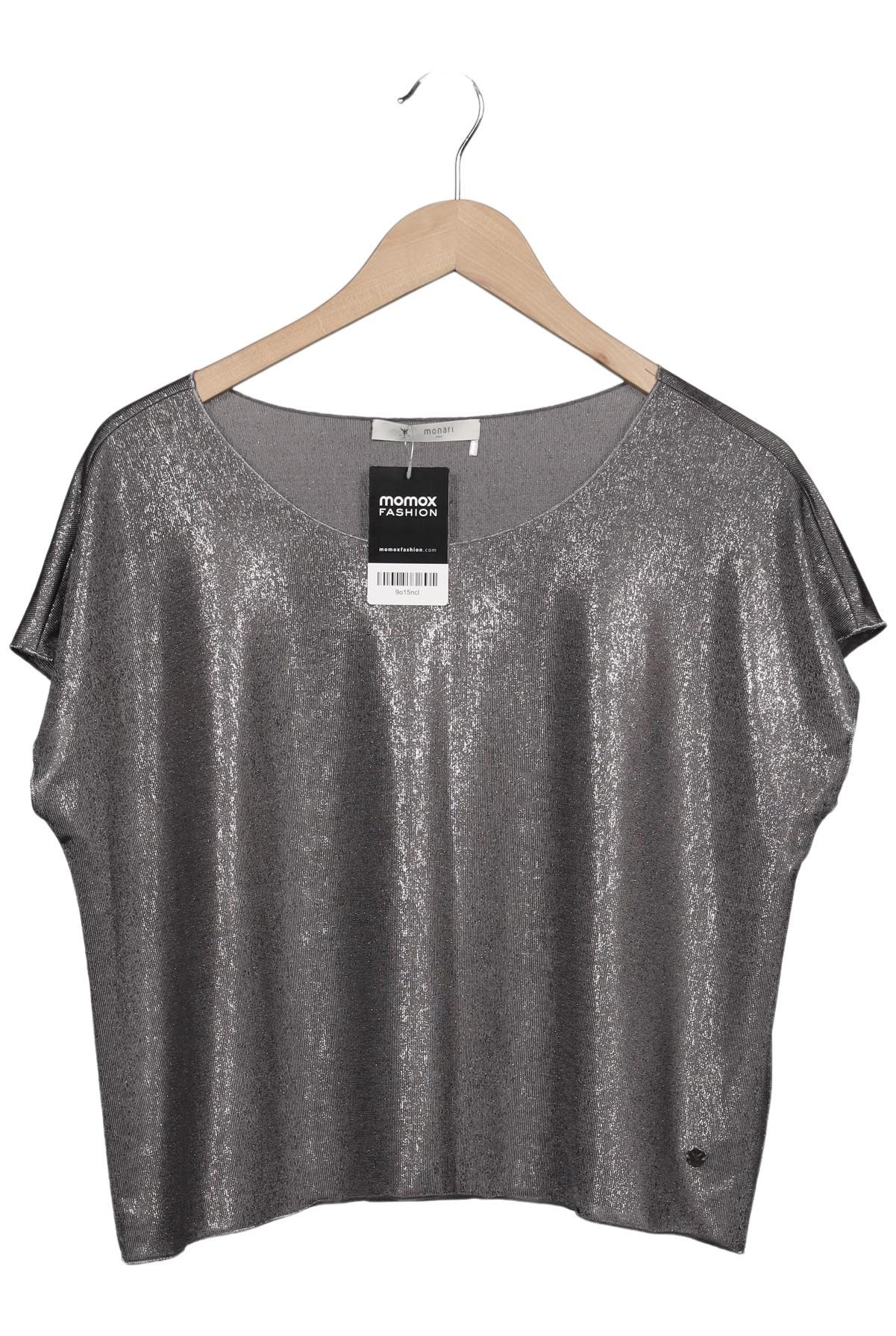 

monari Damen T-Shirt, silber, Gr. 38