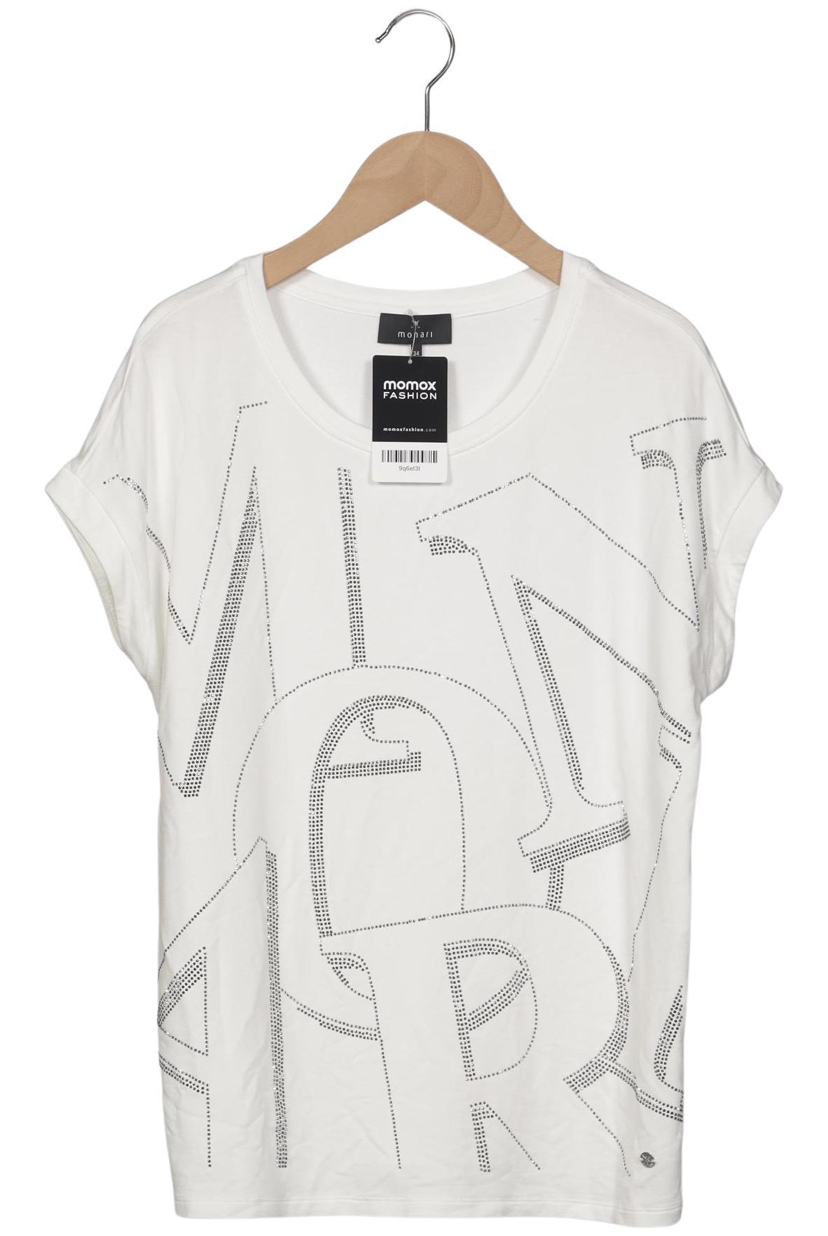 

monari Damen T-Shirt, weiß, Gr. 34