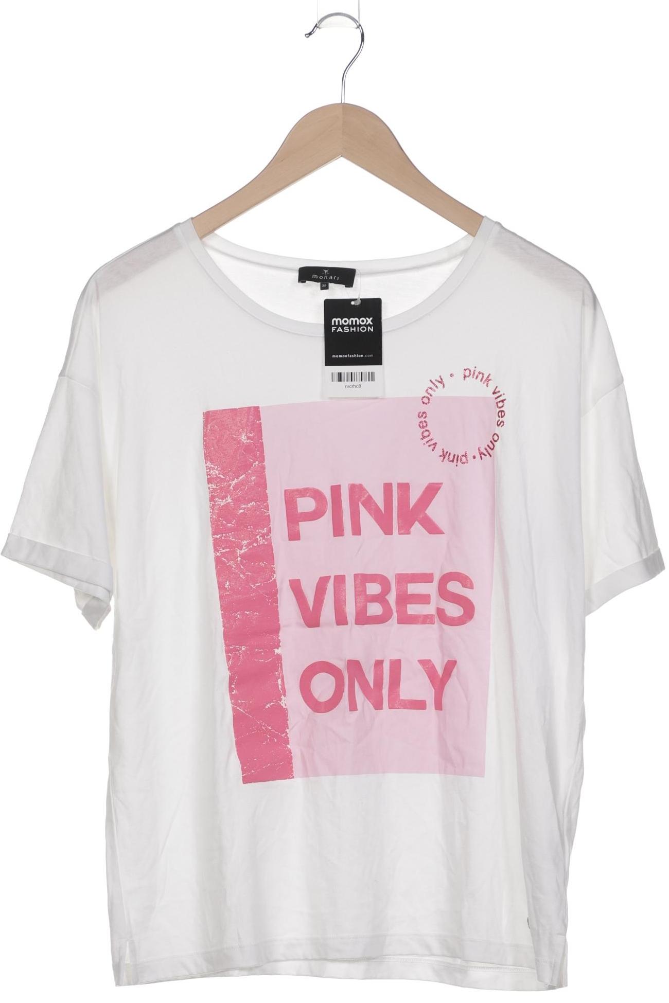

monari Damen T-Shirt, weiß, Gr. 38