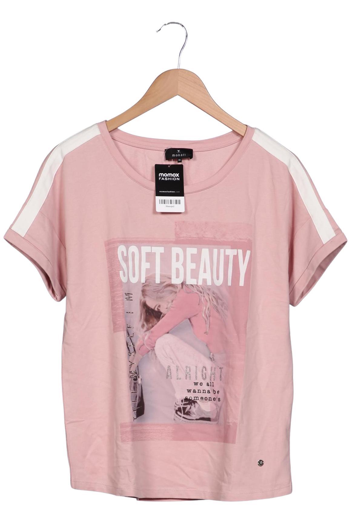 

monari Damen T-Shirt, pink, Gr. 38